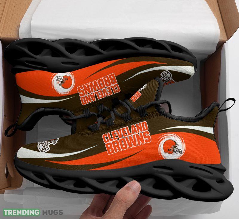 Cleveland Browns Wavy Pattern Max Soul Shoes Artistry Sport Sneakers Max Soul Cleveland Browns Wavy Pattern Max Soul Shoes Artistry Sport Sneakers Max Soul