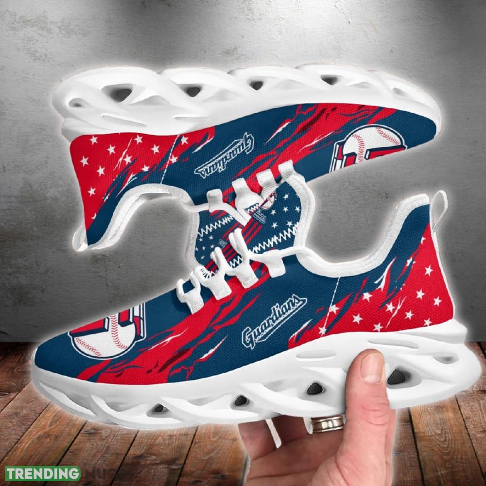 Cleveland Guardians Stars and Stripes Vibe Chunky Shoes New Max Soul Sneakers Men Gift Max Soul Cleveland Guardians Stars and Stripes Vibe Chunky Shoes New Max Soul Sneakers Men Gift Max Soul