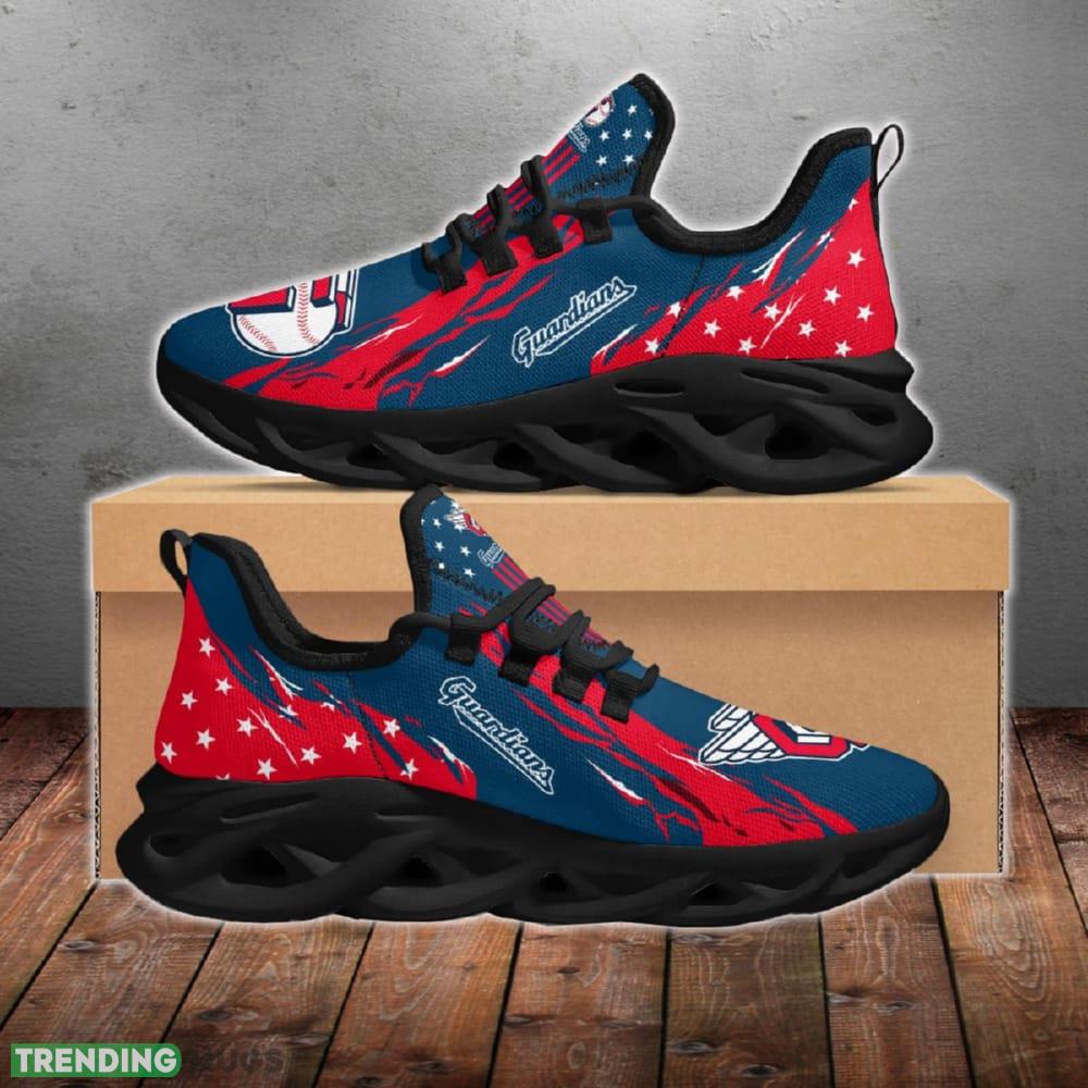 Cleveland Guardians Stars and Stripes Vibe Chunky Shoes New Max Soul Sneakers Men Gift Max Soul Cleveland Guardians Stars and Stripes Vibe Chunky Shoes New Max Soul Sneakers Men Gift Max Soul