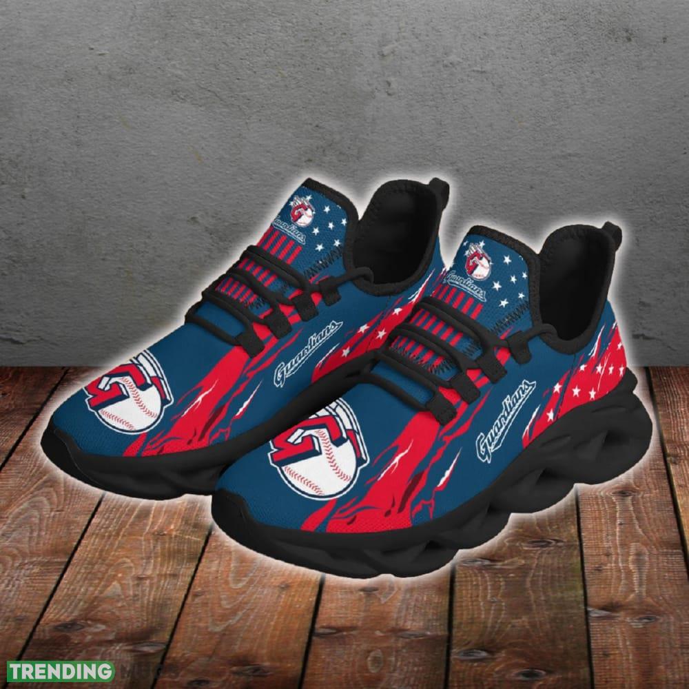 Cleveland Guardians Stars and Stripes Vibe Chunky Shoes New Max Soul Sneakers Men Gift Max Soul Cleveland Guardians Stars and Stripes Vibe Chunky Shoes New Max Soul Sneakers Men Gift Max Soul