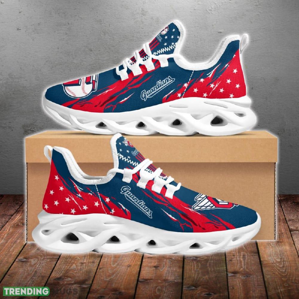 Cleveland Guardians Stars and Stripes Vibe Chunky Shoes New Max Soul Sneakers Men Gift - Cleveland Guardians Stars and Stripes M Soul Shoes_1 Cleveland Guardians Stars and Stripes Vibe Chunky Shoes New Max Soul Sneakers Men Gift - Cleveland Guardians Stars and Stripes M Soul Shoes_1