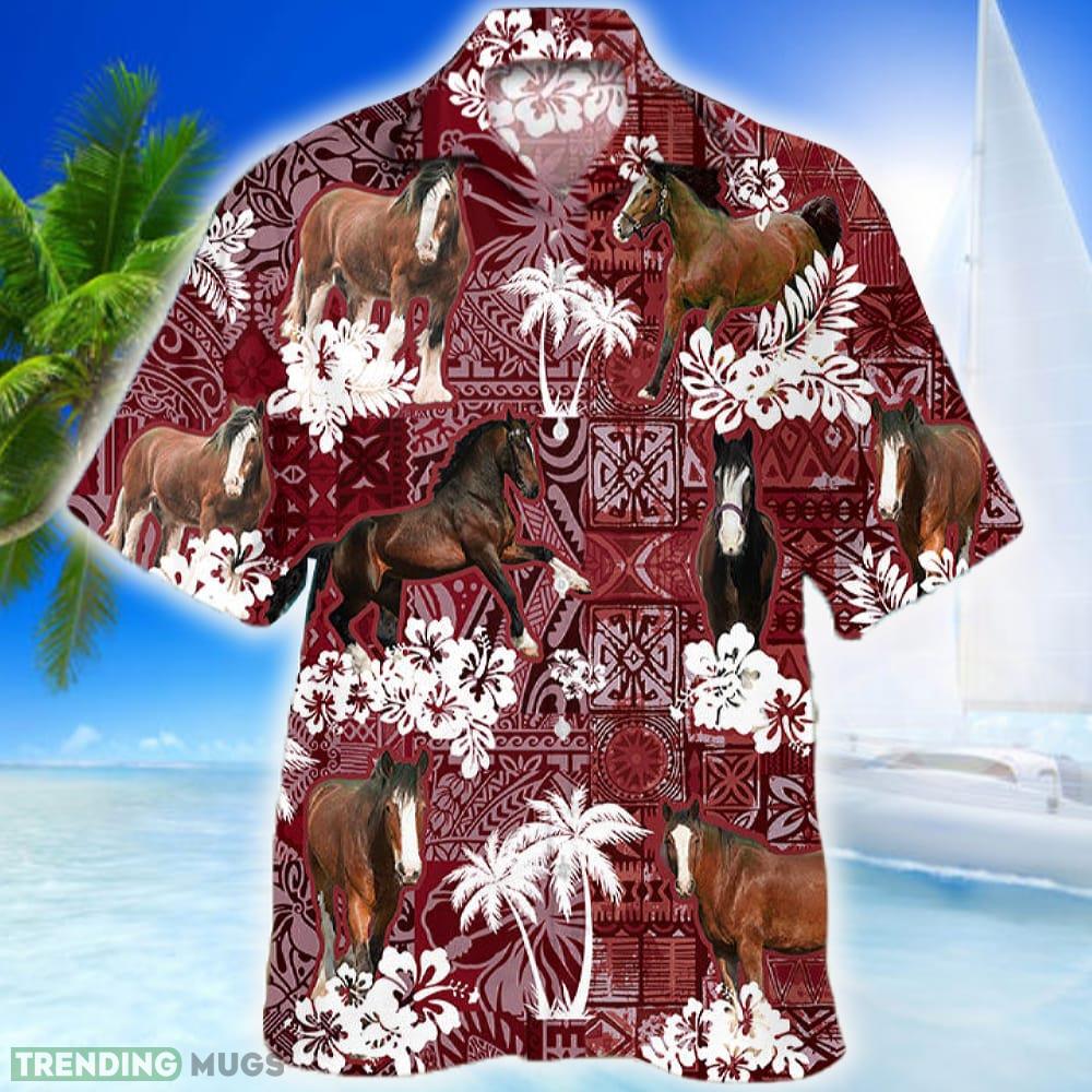 Clydesdale Horse Hawaiian Shirt Dog Lover Summer Gift For Men Women Beach - Clydesdale Horse Hawaiian Shirt Dog Lover Summer Gift For Men Women_1 Clydesdale Horse Hawaiian Shirt Dog Lover Summer Gift For Men Women Beach - Clydesdale Horse Hawaiian Shirt Dog Lover Summer Gift For Men Women_1