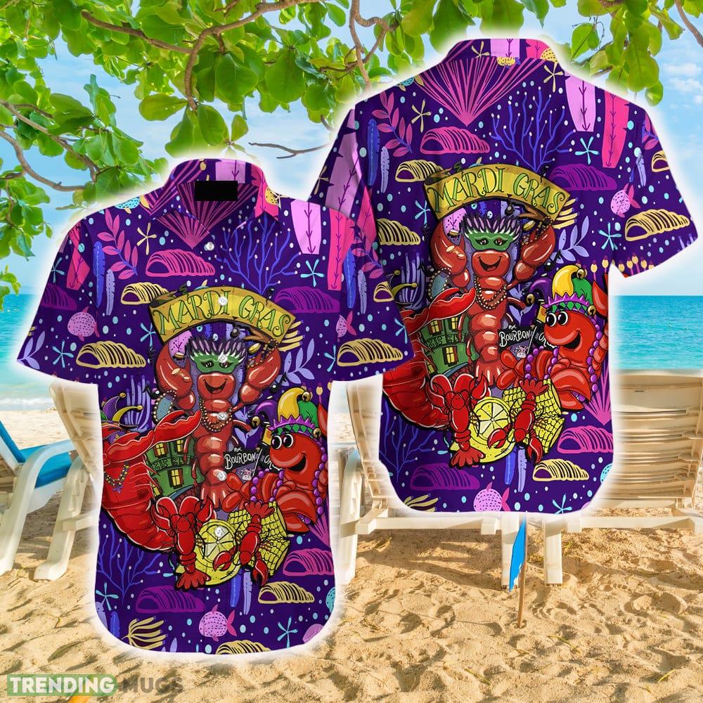 Crawfish Mardi Gras Hawaiian Shirt Aloha Casual Shirt For Men And Women - Crawfish Mardi Gras Hawaiian Shirt Aloha Casual Shirt For Men And Women Crawfish Mardi Gras Hawaiian Shirt Aloha Casual Shirt For Men And Women - Crawfish Mardi Gras Hawaiian Shirt Aloha Casual Shirt For Men And Women