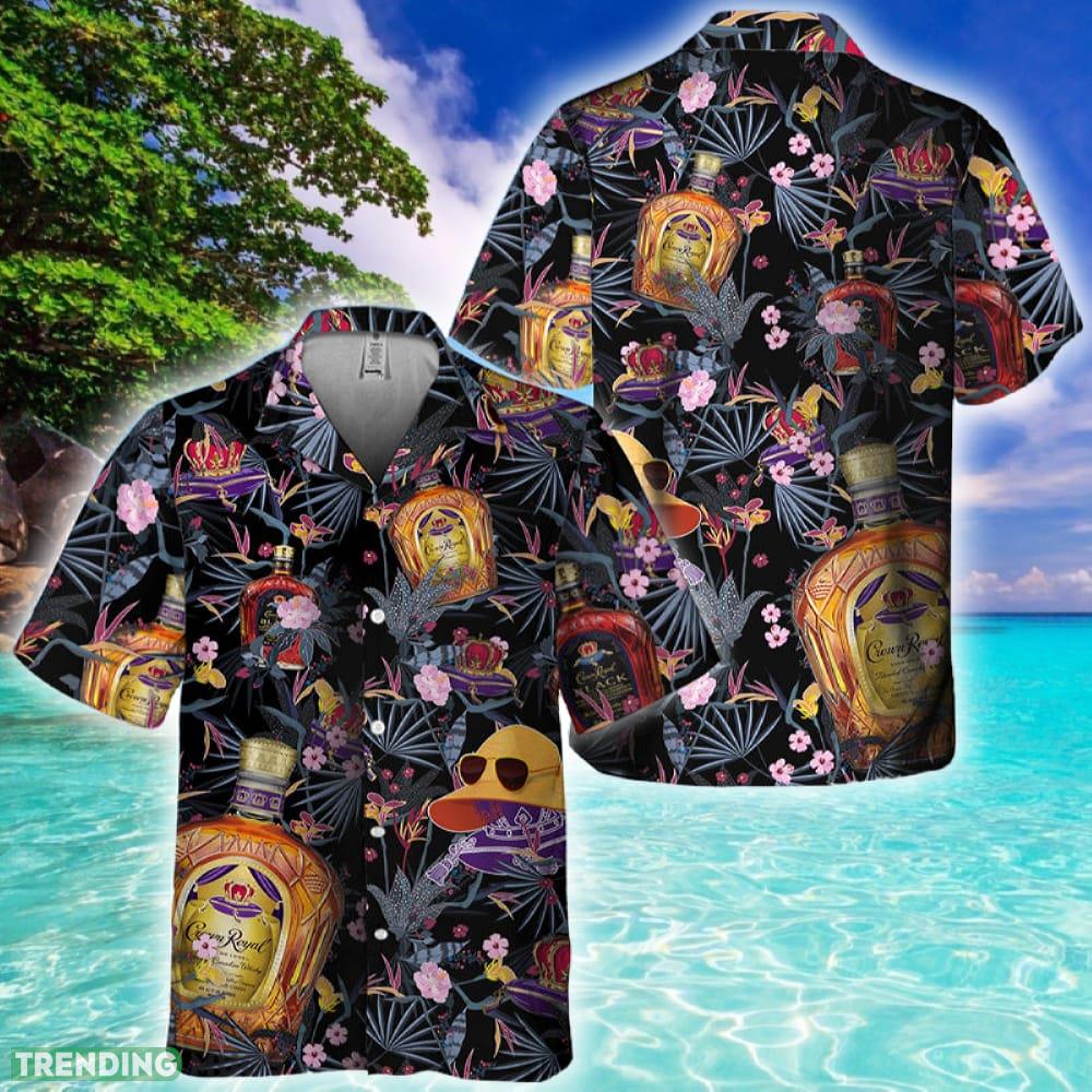 Crown Royal Floral Summer Hawaiian Shirt - Crown Royal Floral Summer Hawaiian Shirt Crown Royal Floral Summer Hawaiian Shirt - Crown Royal Floral Summer Hawaiian Shirt