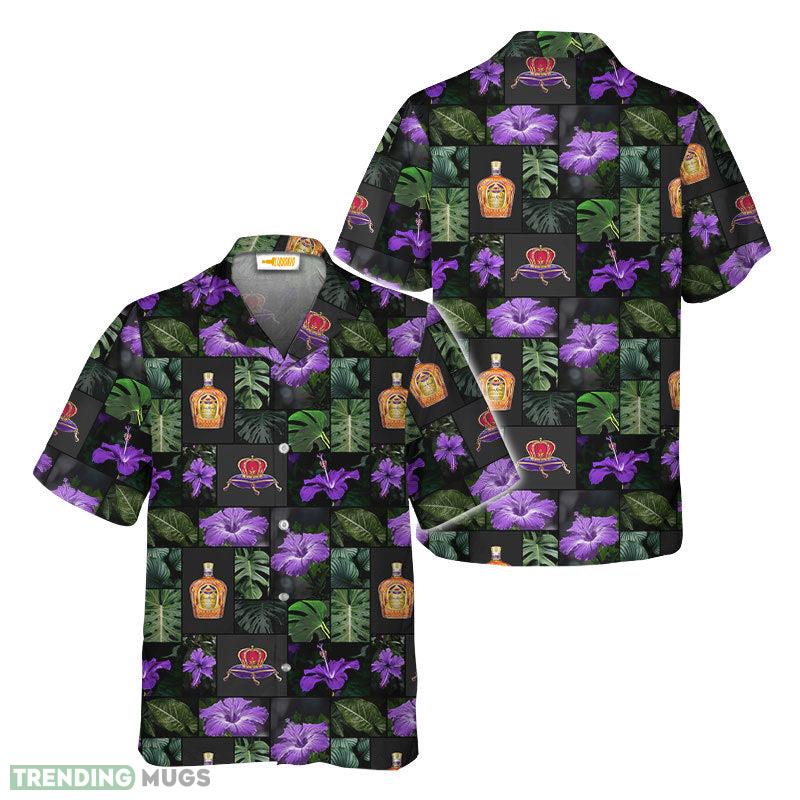 Crown Royal Tropical Hibiscus Flower Hawaiian Shirt - Crown Royal Tropical Hibiscus Flower Hawaiian Shirt Crown Royal Tropical Hibiscus Flower Hawaiian Shirt - Crown Royal Tropical Hibiscus Flower Hawaiian Shirt