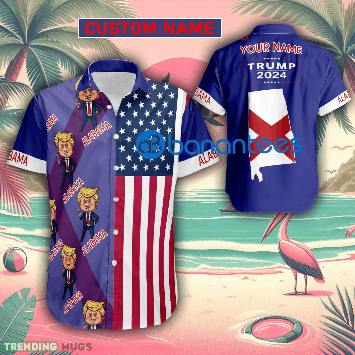 Custom Name Alabama Hawaiian Shirt Baby Trump Pointing USA Flag Gift For Fans Trump Votes - Custom Name Alabama Hawaiian Shirt Baby Trump Pointing USA Flag Gift For Fans Trump Votes Custom Name Alabama Hawaiian Shirt Baby Trump Pointing USA Flag Gift For Fans Trump Votes - Custom Name Alabama Hawaiian Shirt Baby Trump Pointing USA Flag Gift For Fans Trump Votes