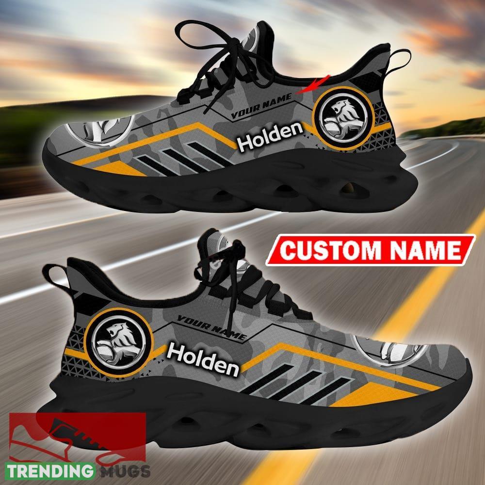 Custom Name Holden Logo Camo Grey Max Soul Sneakers Racing Car And Motorcycle Chunky Sneakers Max Soul Custom Name Holden Logo Camo Grey Max Soul Sneakers Racing Car And Motorcycle Chunky Sneakers Max Soul