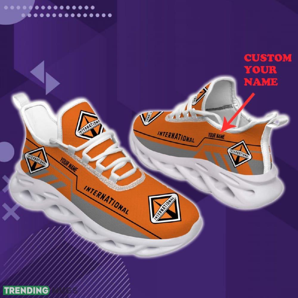 Custom Name International Car Lovers Fans Max Soul Sneakers New Gift Running Shoes Men Women Fans - International Chunky Shoes Car Personlized Photo 1 Custom Name International Car Lovers Fans Max Soul Sneakers New Gift Running Shoes Men Women Fans - International Chunky Shoes Car Personlized Photo 1