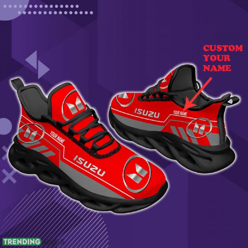 Custom Name Isuzu Car Lovers Fans Max Soul Sneakers New Gift Running Shoes Men Women Fans Max Soul Custom Name Isuzu Car Lovers Fans Max Soul Sneakers New Gift Running Shoes Men Women Fans Max Soul