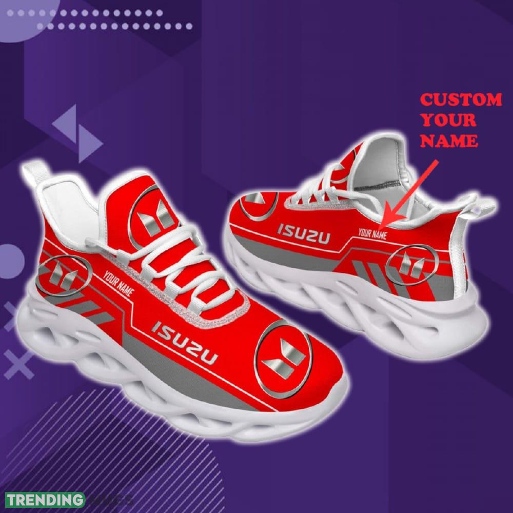 Custom Name Isuzu Car Lovers Fans Max Soul Sneakers New Gift Running Shoes Men Women Fans - Isuzu Chunky Shoes Car Personlized Photo 1 Custom Name Isuzu Car Lovers Fans Max Soul Sneakers New Gift Running Shoes Men Women Fans - Isuzu Chunky Shoes Car Personlized Photo 1