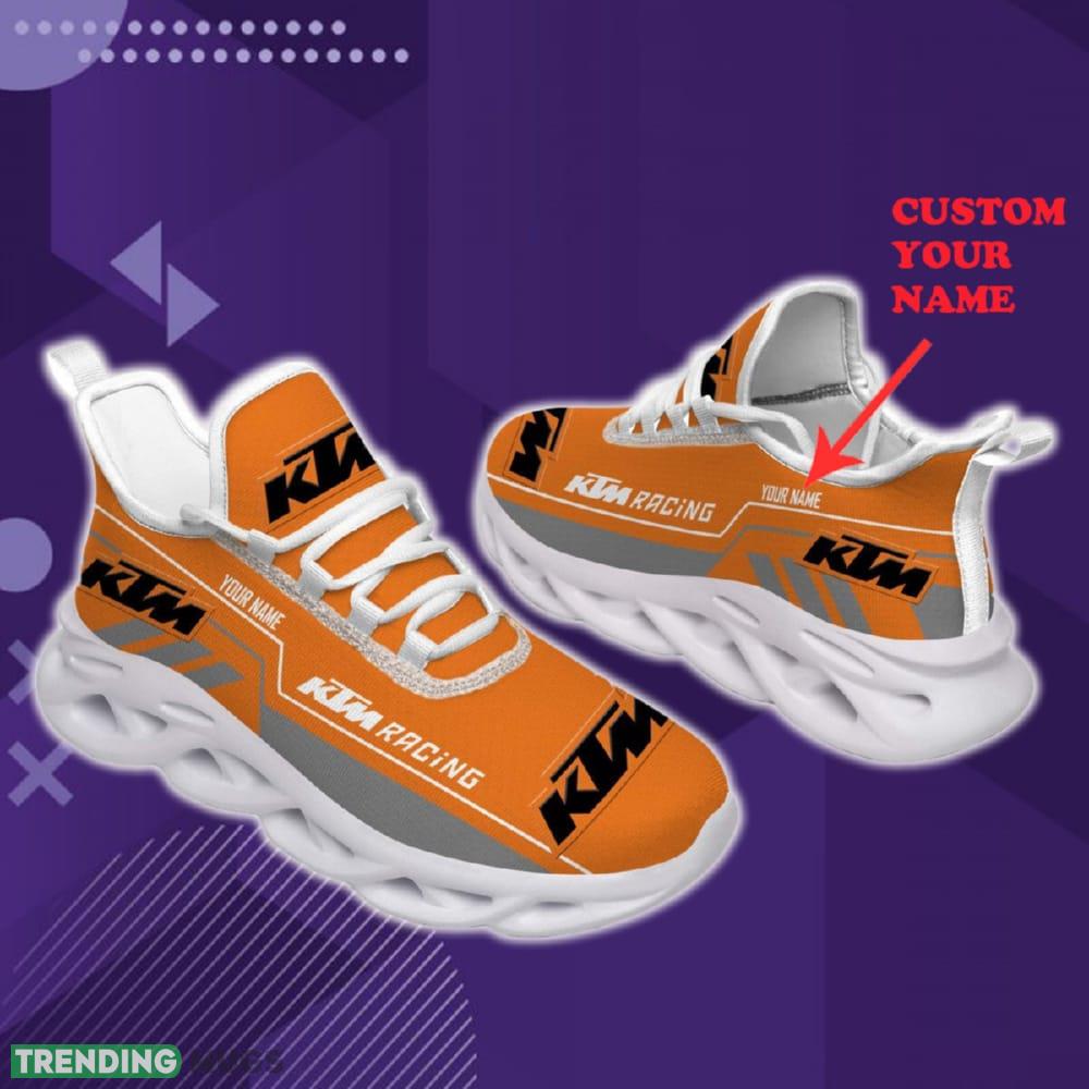 Custom Name KTM Racing Car Lovers Fans Max Soul Sneakers New Gift Running Shoes Men Women Fans - KTM Racing Chunky Shoes Car Personlized Photo 1 Custom Name KTM Racing Car Lovers Fans Max Soul Sneakers New Gift Running Shoes Men Women Fans - KTM Racing Chunky Shoes Car Personlized Photo 1