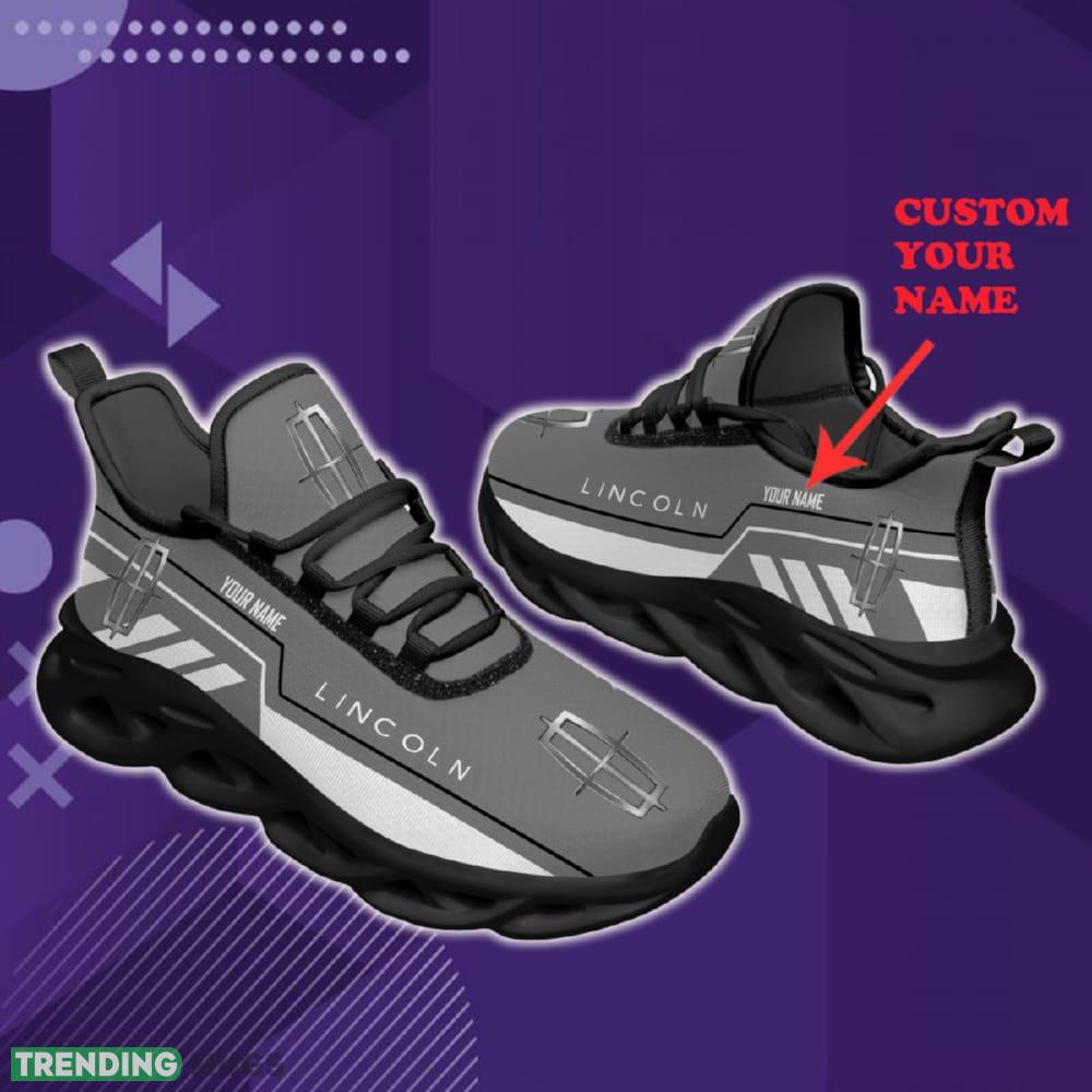 Custom Name Lincoln Car Lovers Fans Max Soul Sneakers New Gift Running Shoes Men Women Fans Max Soul Custom Name Lincoln Car Lovers Fans Max Soul Sneakers New Gift Running Shoes Men Women Fans Max Soul