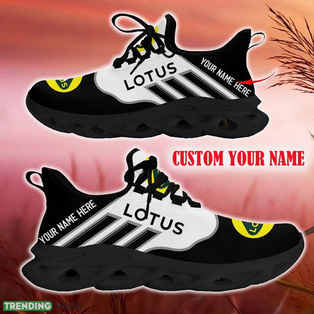 Custom Name Lotus Black Car Logo Max Soul Sneakers For Fans Team Running Shoes Gift Men And Women - Lotus Max Soul Shoes New Car_1 Custom Name Lotus Black Car Logo Max Soul Sneakers For Fans Team Running Shoes Gift Men And Women - Lotus Max Soul Shoes New Car_1