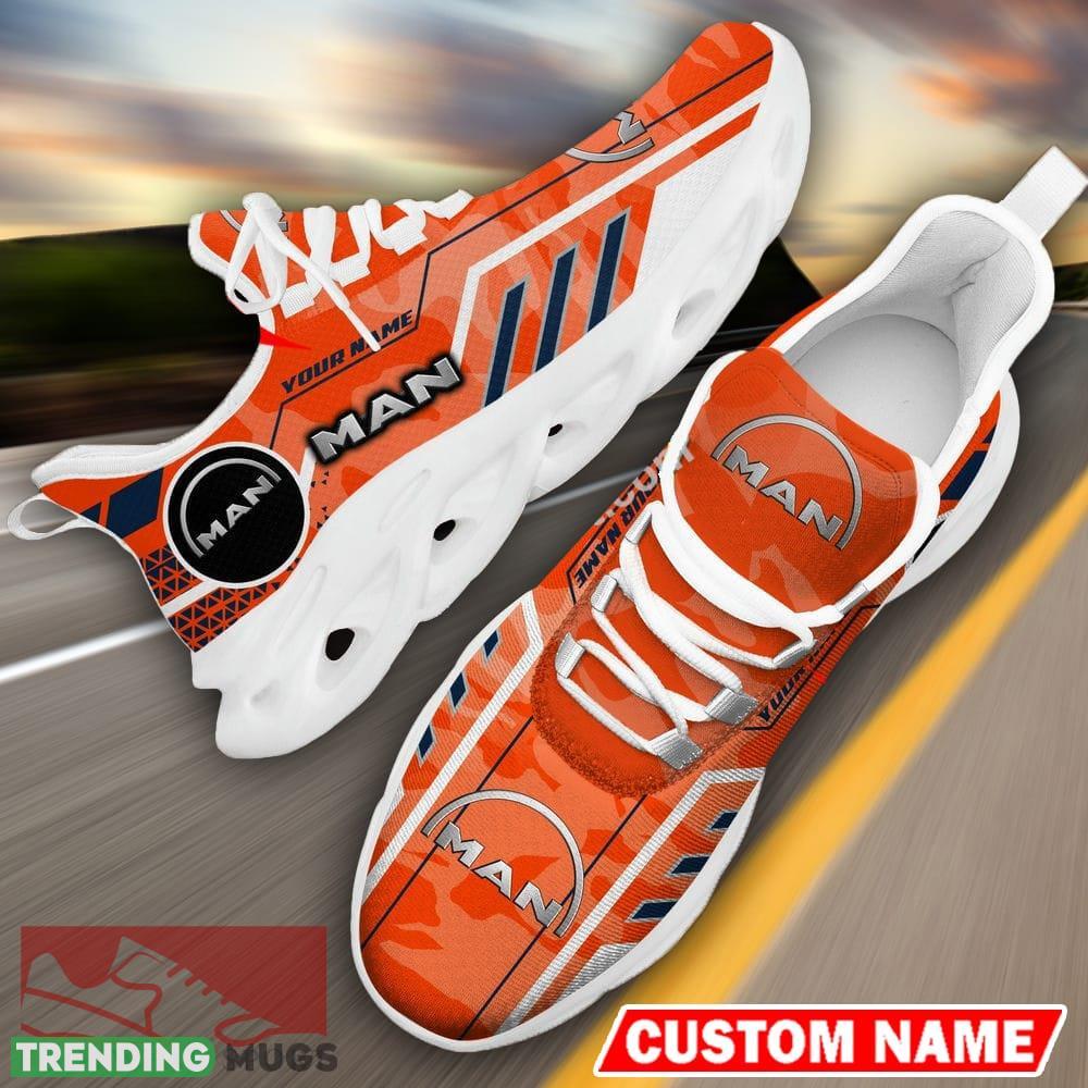 Custom Name Man Logo Camo Orange Max Soul Sneakers Racing Car And Motorcycle Chunky Sneakers - Man Logo Racing Car Tractor Farmer Max Soul Shoes Personalized Photo 19 Custom Name Man Logo Camo Orange Max Soul Sneakers Racing Car And Motorcycle Chunky Sneakers - Man Logo Racing Car Tractor Farmer Max Soul Shoes Personalized Photo 19