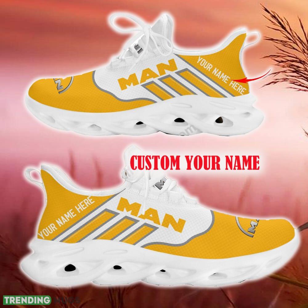 Custom Name Man Yellow Car Logo Max Soul Sneakers For Fans Team Running Shoes Gift Men And Women - Man Max Soul Shoes New Car_14 Custom Name Man Yellow Car Logo Max Soul Sneakers For Fans Team Running Shoes Gift Men And Women - Man Max Soul Shoes New Car_14