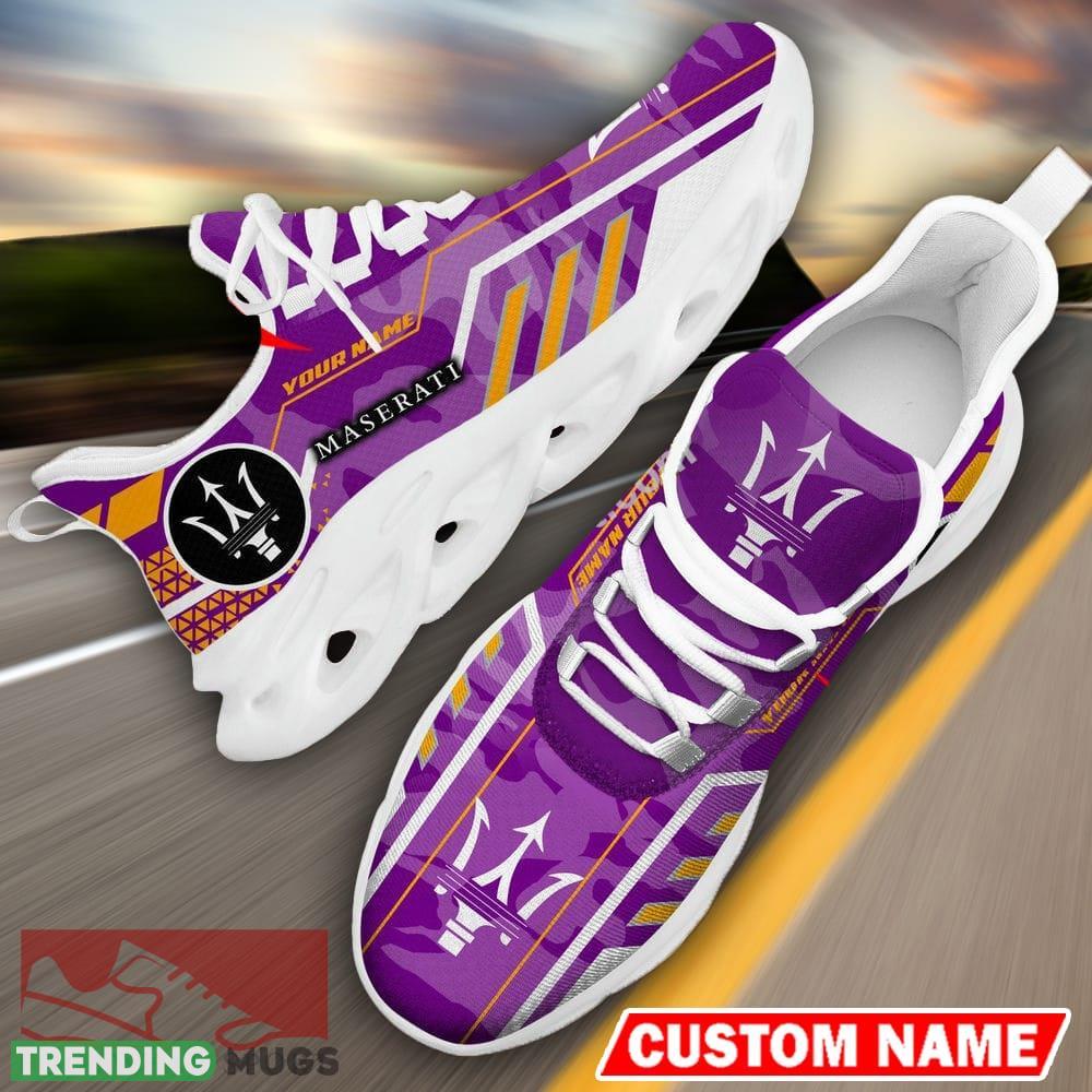 Custom Name Maserati Logo Camo Purple Max Soul Sneakers Racing Car And Motorcycle Chunky Sneakers - Maserati Logo Racing Car Tractor Farmer Max Soul Shoes Personalized Photo 16 Custom Name Maserati Logo Camo Purple Max Soul Sneakers Racing Car And Motorcycle Chunky Sneakers - Maserati Logo Racing Car Tractor Farmer Max Soul Shoes Personalized Photo 16