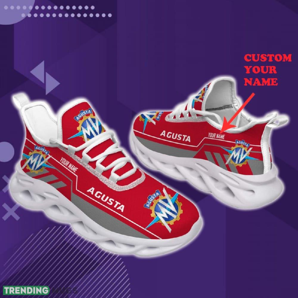 Custom Name MV Agusta Car Lovers Fans Max Soul Sneakers New Gift Running Shoes Men Women Fans - MV Agusta Chunky Shoes Car Personlized Photo 1 Custom Name MV Agusta Car Lovers Fans Max Soul Sneakers New Gift Running Shoes Men Women Fans - MV Agusta Chunky Shoes Car Personlized Photo 1