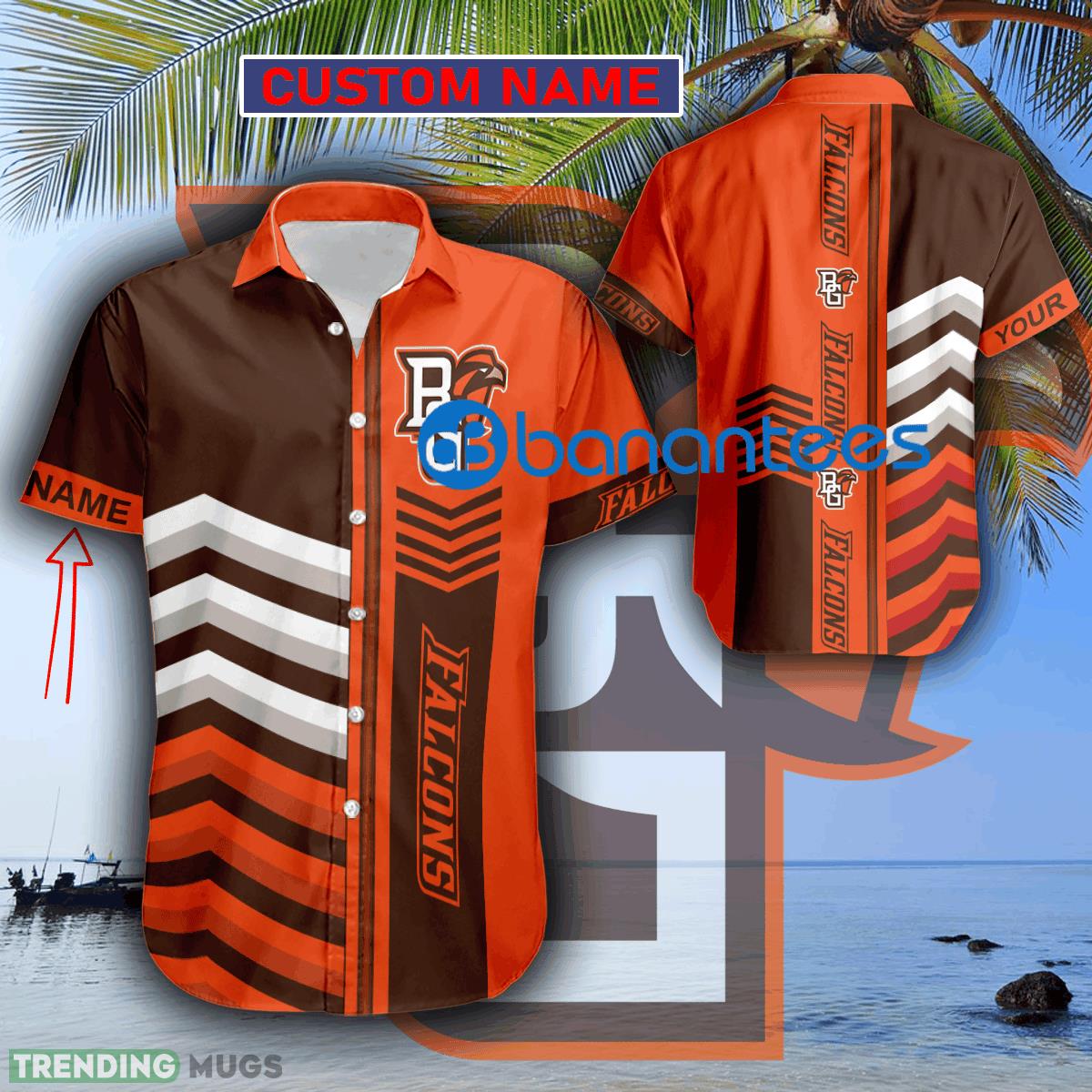 Custom Name NCAA Bowling Green Falcons Signature New All Over Print Hawaiian Shirt For Men And Women - Custom Name NCAA Bowling Green Falcons Signature New All Over Print Hawaiian Shirt For Men And Women Custom Name NCAA Bowling Green Falcons Signature New All Over Print Hawaiian Shirt For Men And Women - Custom Name NCAA Bowling Green Falcons Signature New All Over Print Hawaiian Shirt For Men And Women