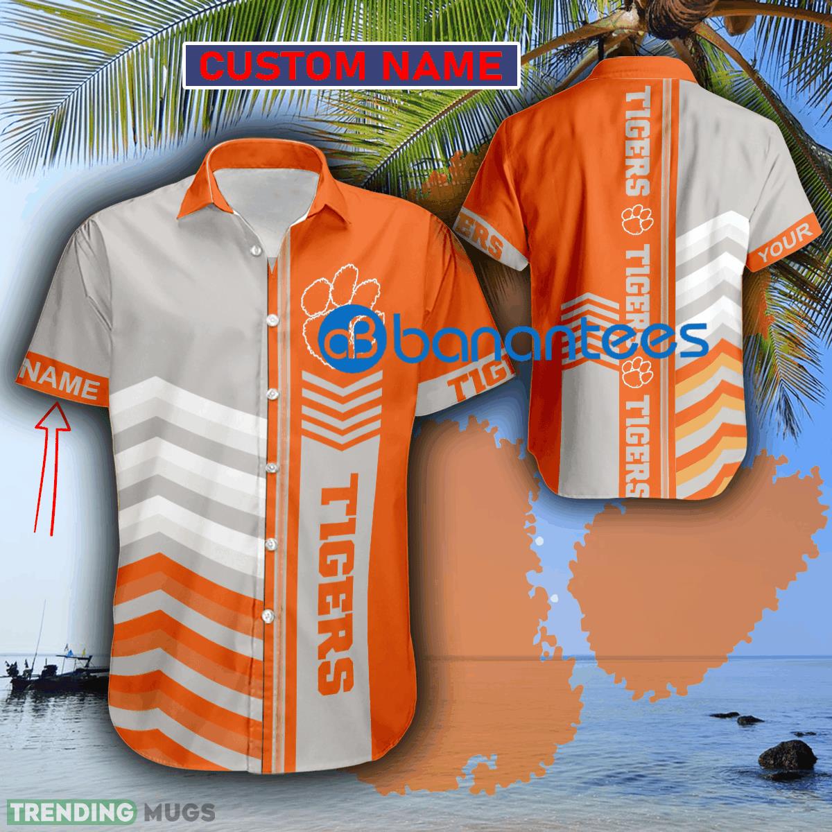 Custom Name NCAA Clemson Tigers Sunset Aloha Hawaiian Shirt Men And Women Gift - Custom Name NCAA Clemson Tigers Sunset Aloha Hawaiian Shirt Men And Women Gift Custom Name NCAA Clemson Tigers Sunset Aloha Hawaiian Shirt Men And Women Gift - Custom Name NCAA Clemson Tigers Sunset Aloha Hawaiian Shirt Men And Women Gift