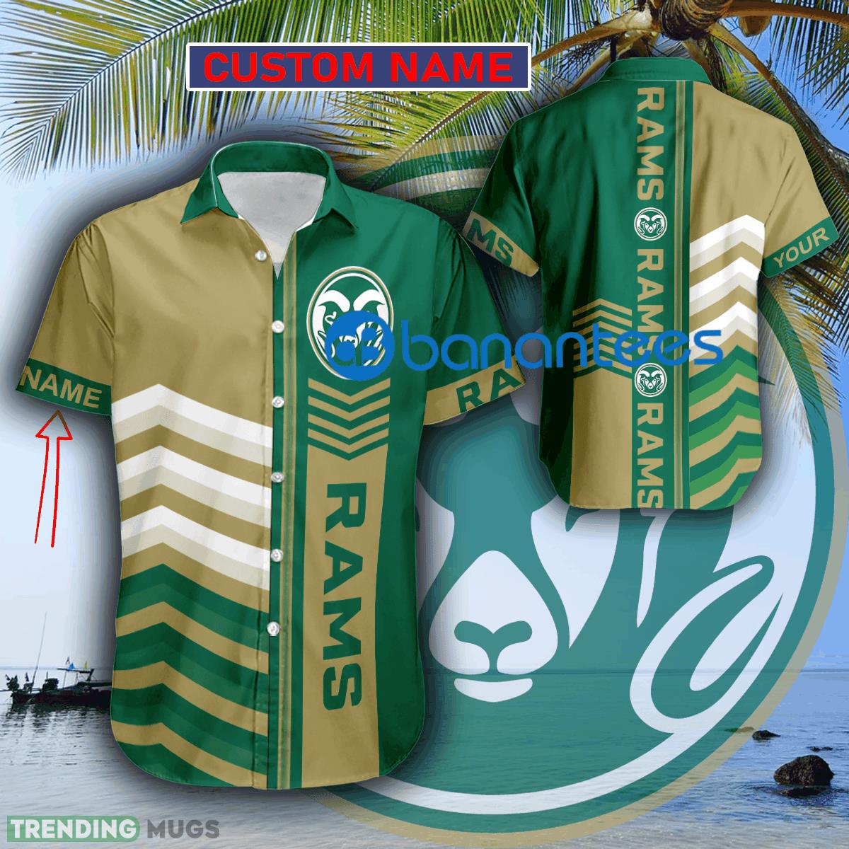 Custom Name NCAA Colorado State Rams Coconut All Over Print Hawaiian Shirt For Summer - Custom Name NCAA Colorado State Rams Coconut All Over Print Hawaiian Shirt For Summer Custom Name NCAA Colorado State Rams Coconut All Over Print Hawaiian Shirt For Summer - Custom Name NCAA Colorado State Rams Coconut All Over Print Hawaiian Shirt For Summer