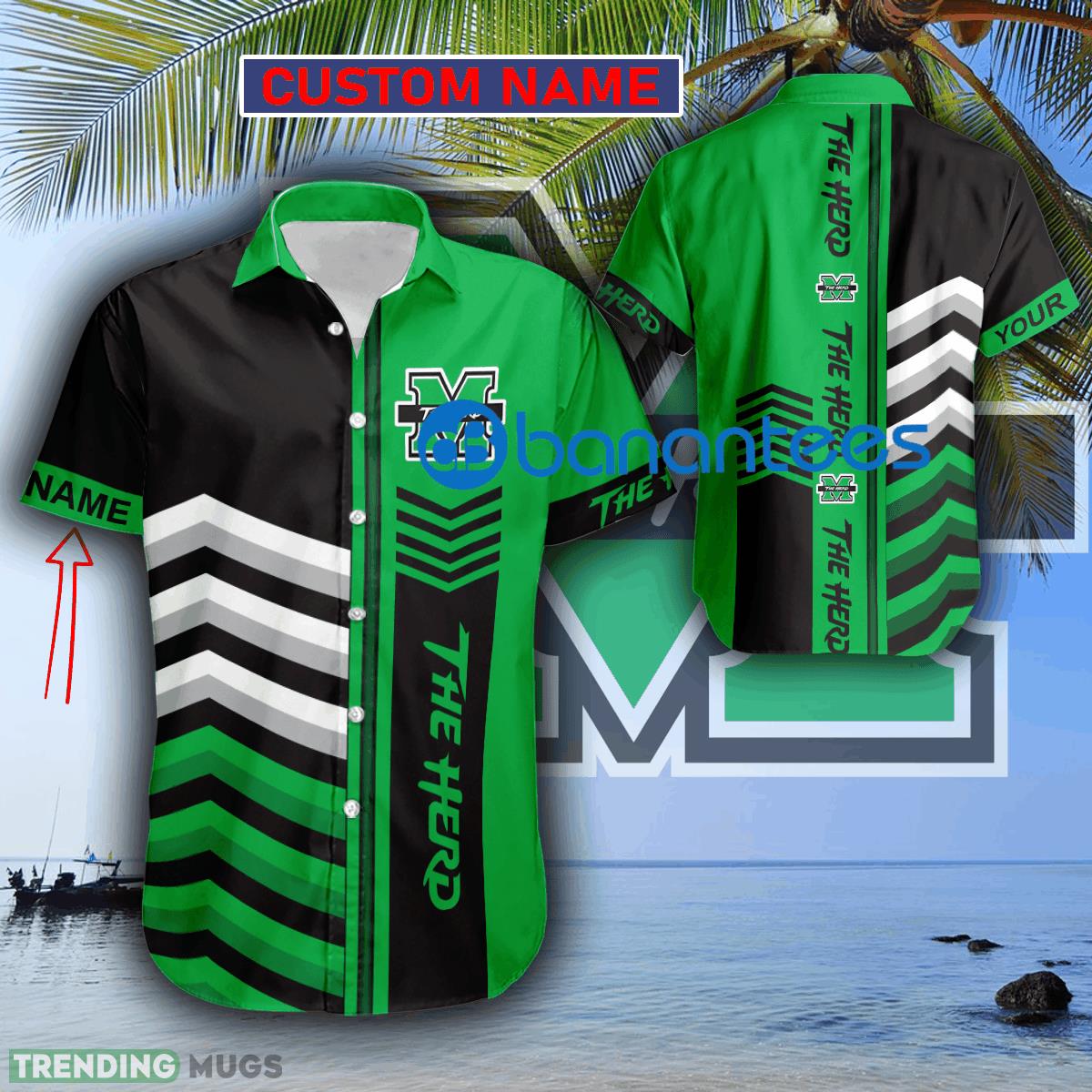 Custom Name NCAA Marshall Thundering Herd Plus Size New Aloha Hawaiian Shirt For Summer - Custom Name NCAA Marshall Thundering Herd Plus Size New Aloha Hawaiian Shirt For Summer Custom Name NCAA Marshall Thundering Herd Plus Size New Aloha Hawaiian Shirt For Summer - Custom Name NCAA Marshall Thundering Herd Plus Size New Aloha Hawaiian Shirt For Summer