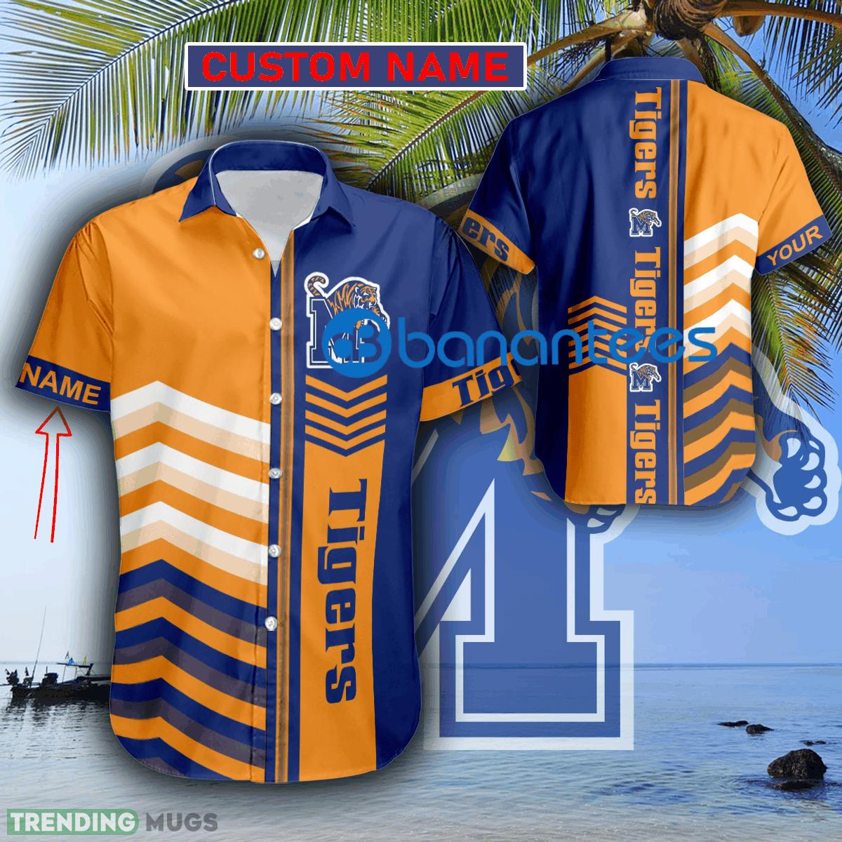 Custom Name NCAA Memphis Tigers Colorful New All Over Print Hawaiian Shirt Gift For Fans - Custom Name NCAA Memphis Tigers Colorful New All Over Print Hawaiian Shirt Gift For Fans Custom Name NCAA Memphis Tigers Colorful New All Over Print Hawaiian Shirt Gift For Fans - Custom Name NCAA Memphis Tigers Colorful New All Over Print Hawaiian Shirt Gift For Fans
