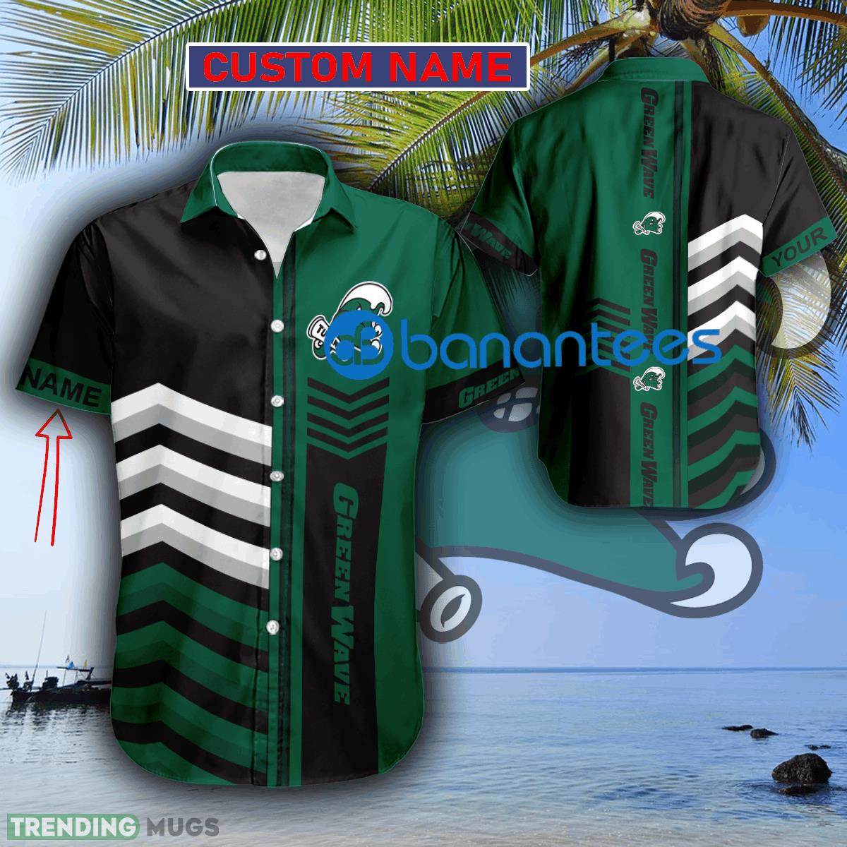 Custom Name NCAA Tulane Green Wave Luau Aloha Hawaiian Shirt Gift For Fans - Custom Name NCAA Tulane Green Wave Luau Aloha Hawaiian Shirt Gift For Fans Custom Name NCAA Tulane Green Wave Luau Aloha Hawaiian Shirt Gift For Fans - Custom Name NCAA Tulane Green Wave Luau Aloha Hawaiian Shirt Gift For Fans