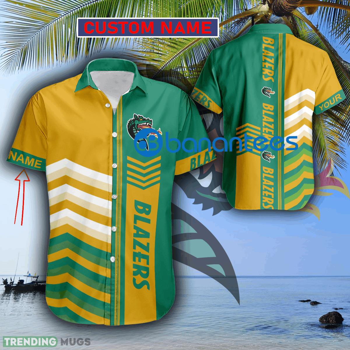 Custom Name NCAA UAB Blazers Beach New AOP Hawaiian Shirt Men And Women Gift - Custom Name NCAA UAB Blazers Beach New AOP Hawaiian Shirt Men And Women Gift Custom Name NCAA UAB Blazers Beach New AOP Hawaiian Shirt Men And Women Gift - Custom Name NCAA UAB Blazers Beach New AOP Hawaiian Shirt Men And Women Gift