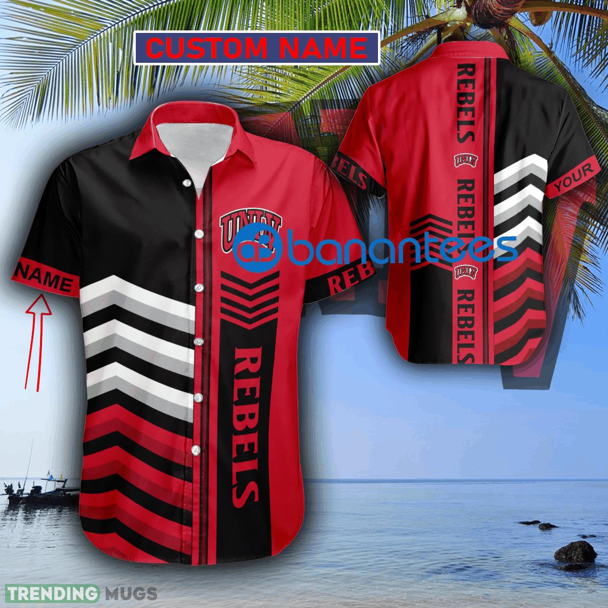 Custom Name NCAA UNLV Rebels Hula New Aloha Hawaiian Shirt For Summer - Custom Name NCAA UNLV Rebels Hula New Aloha Hawaiian Shirt For Summer Custom Name NCAA UNLV Rebels Hula New Aloha Hawaiian Shirt For Summer - Custom Name NCAA UNLV Rebels Hula New Aloha Hawaiian Shirt For Summer