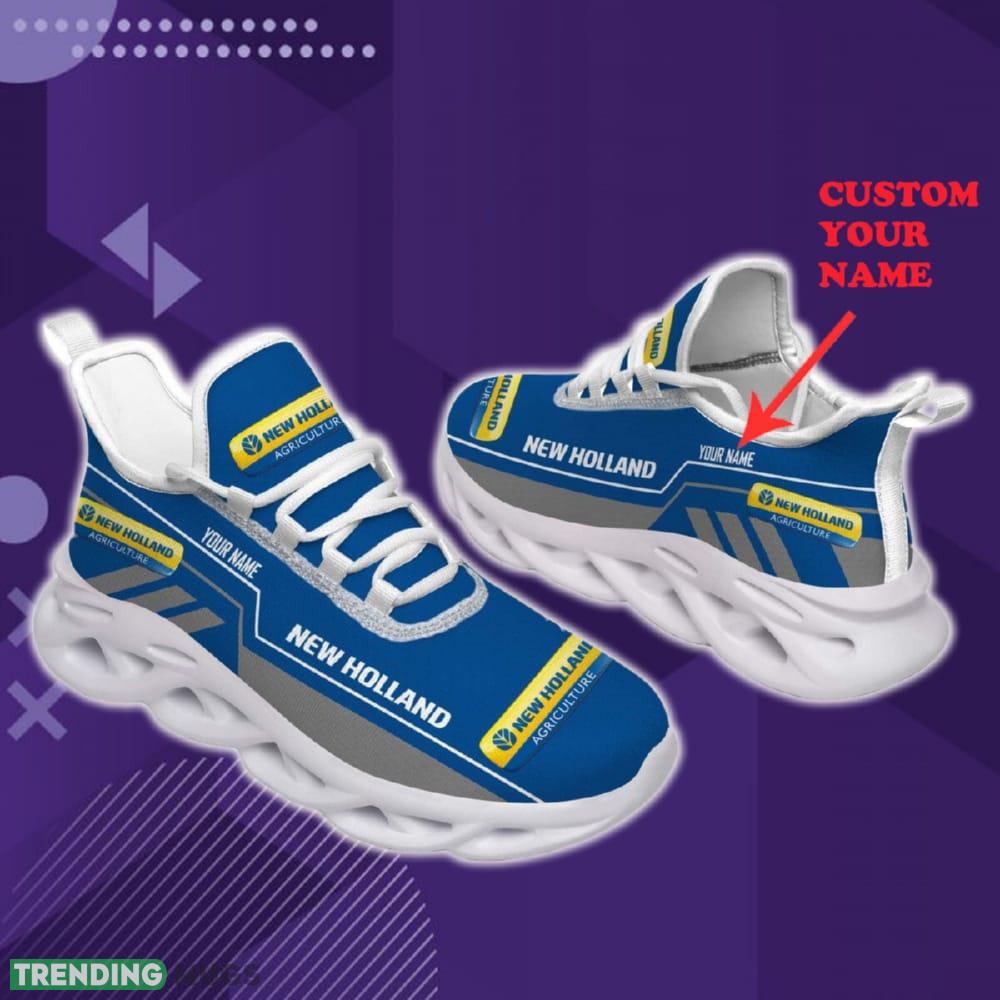 Custom Name New Holland Car Lovers Fans Max Soul Sneakers New Gift Running Shoes Men Women Fans - New Holland Chunky Shoes Car Personlized Photo 1 Custom Name New Holland Car Lovers Fans Max Soul Sneakers New Gift Running Shoes Men Women Fans - New Holland Chunky Shoes Car Personlized Photo 1