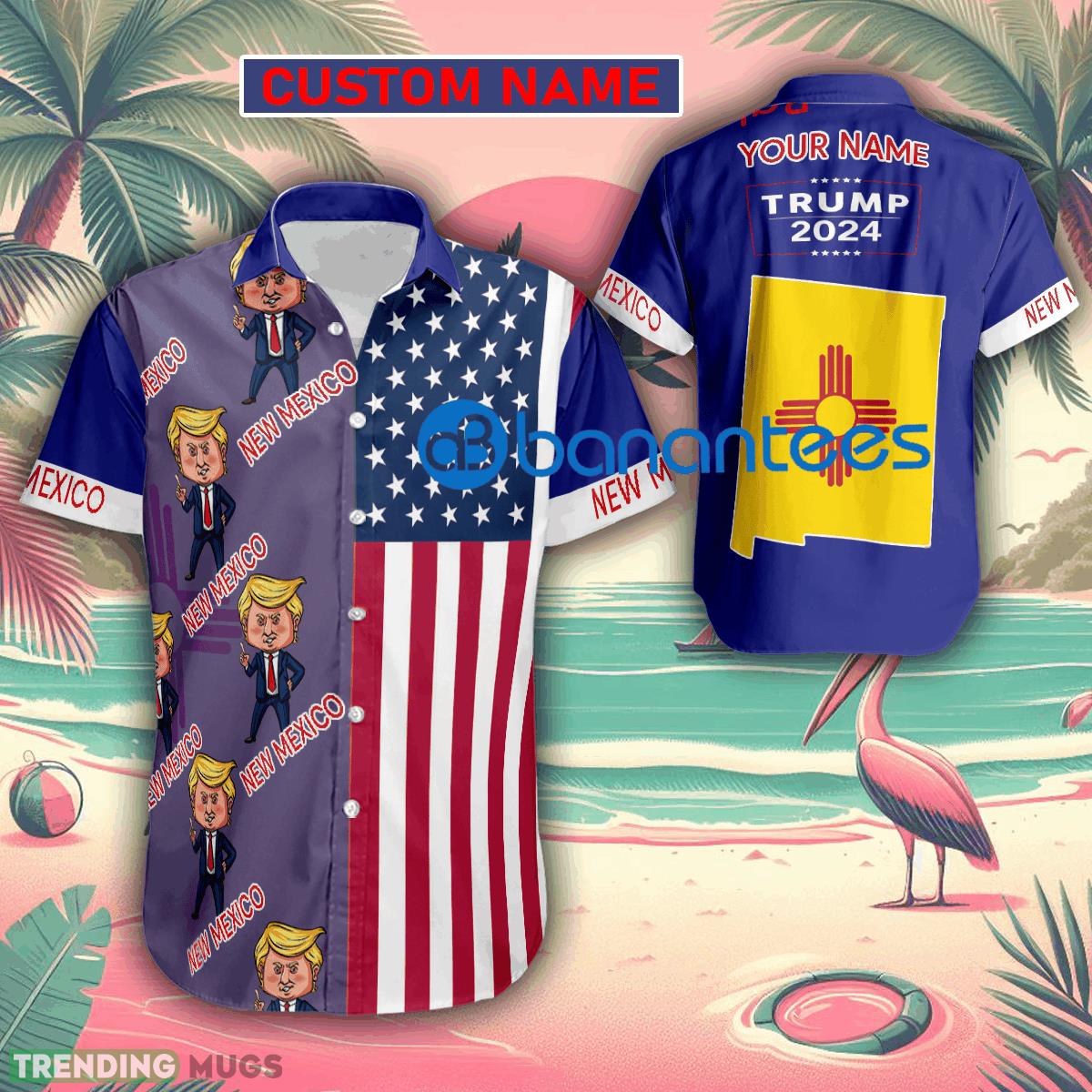 Custom Name New Mexico Hawaiian Shirt Baby Trump Pointing USA Flag Gift For Fans Trump Votes - Custom Name New Mexico Hawaiian Shirt Baby Trump Pointing USA Flag Gift For Fans Trump Votes Custom Name New Mexico Hawaiian Shirt Baby Trump Pointing USA Flag Gift For Fans Trump Votes - Custom Name New Mexico Hawaiian Shirt Baby Trump Pointing USA Flag Gift For Fans Trump Votes