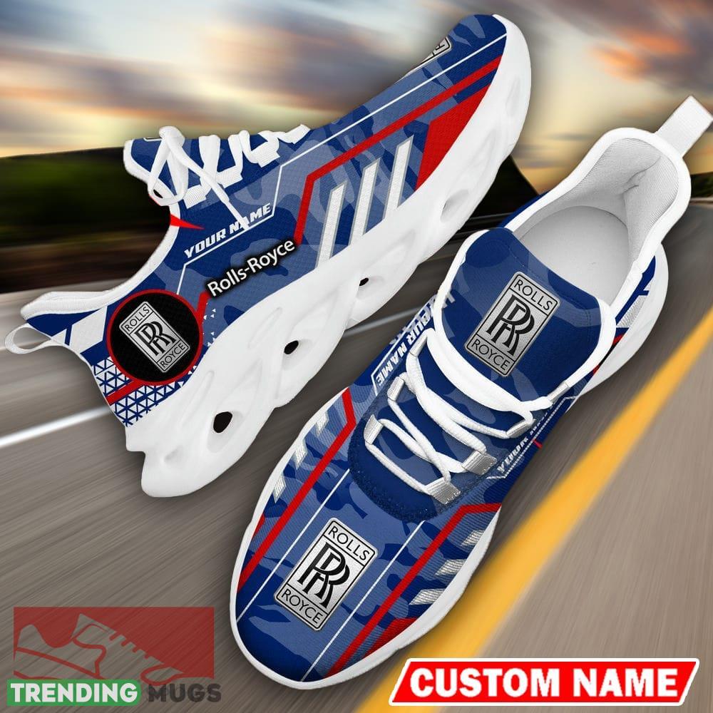Custom Name Rolls Royce Logo Camo Blue Max Soul Sneakers Racing Car And Motorcycle Chunky Sneakers - Rolls Royce Logo Racing Car Tractor Farmer Max Soul Shoes Personalized Photo 18 Custom Name Rolls Royce Logo Camo Blue Max Soul Sneakers Racing Car And Motorcycle Chunky Sneakers - Rolls Royce Logo Racing Car Tractor Farmer Max Soul Shoes Personalized Photo 18