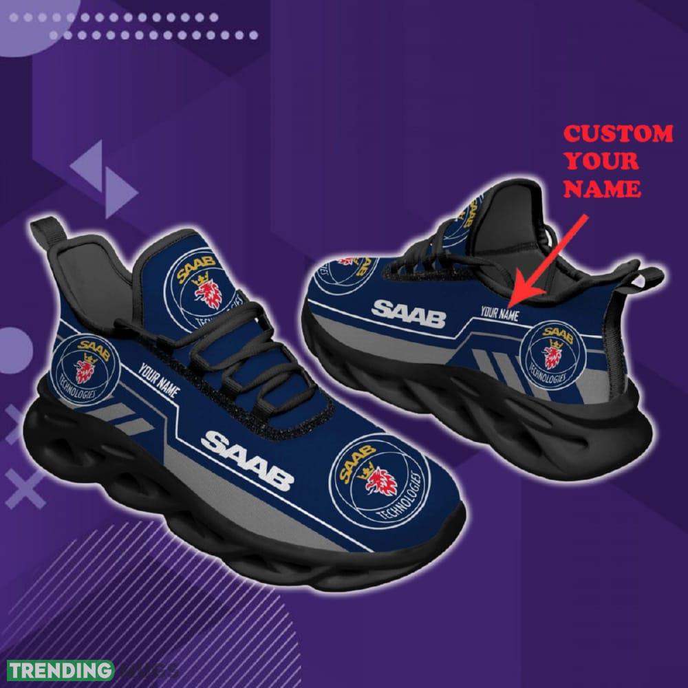 Custom Name Saab Automobile Car Lovers Fans Max Soul Sneakers New Gift Running Shoes Men Women Fans Max Soul Custom Name Saab Automobile Car Lovers Fans Max Soul Sneakers New Gift Running Shoes Men Women Fans Max Soul