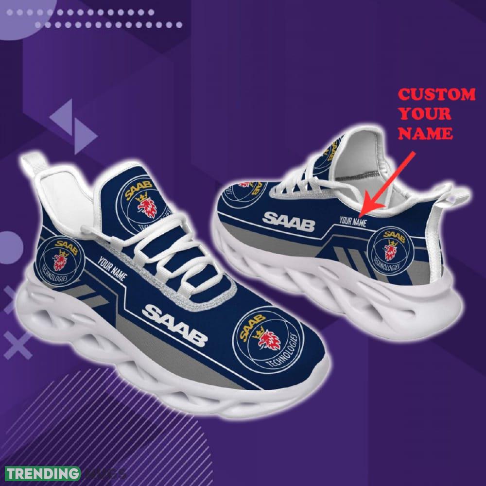 Custom Name Saab Automobile Car Lovers Fans Max Soul Sneakers New Gift Running Shoes Men Women Fans - Saab Automobile Chunky Shoes Car Personlized Photo 1 Custom Name Saab Automobile Car Lovers Fans Max Soul Sneakers New Gift Running Shoes Men Women Fans - Saab Automobile Chunky Shoes Car Personlized Photo 1