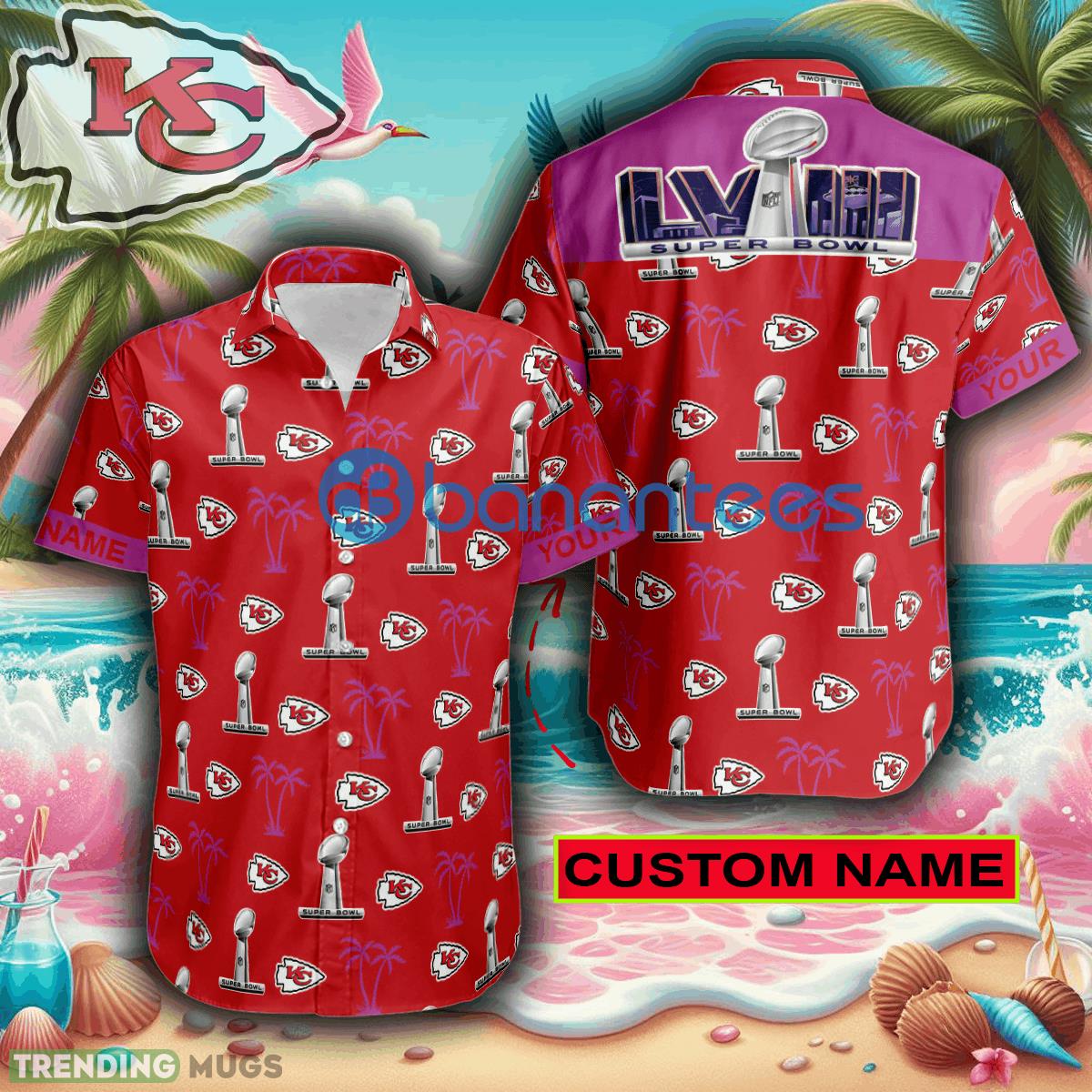 Custom Name Super Bowl LVIII Kansas City Chiefs Red Hawaiian Shirt Trends For Men Women Gift - Custom Name Super Bowl LVIII Kansas City Chiefs Red Hawaiian Shirt Trends For Men Women Gift Custom Name Super Bowl LVIII Kansas City Chiefs Red Hawaiian Shirt Trends For Men Women Gift - Custom Name Super Bowl LVIII Kansas City Chiefs Red Hawaiian Shirt Trends For Men Women Gift
