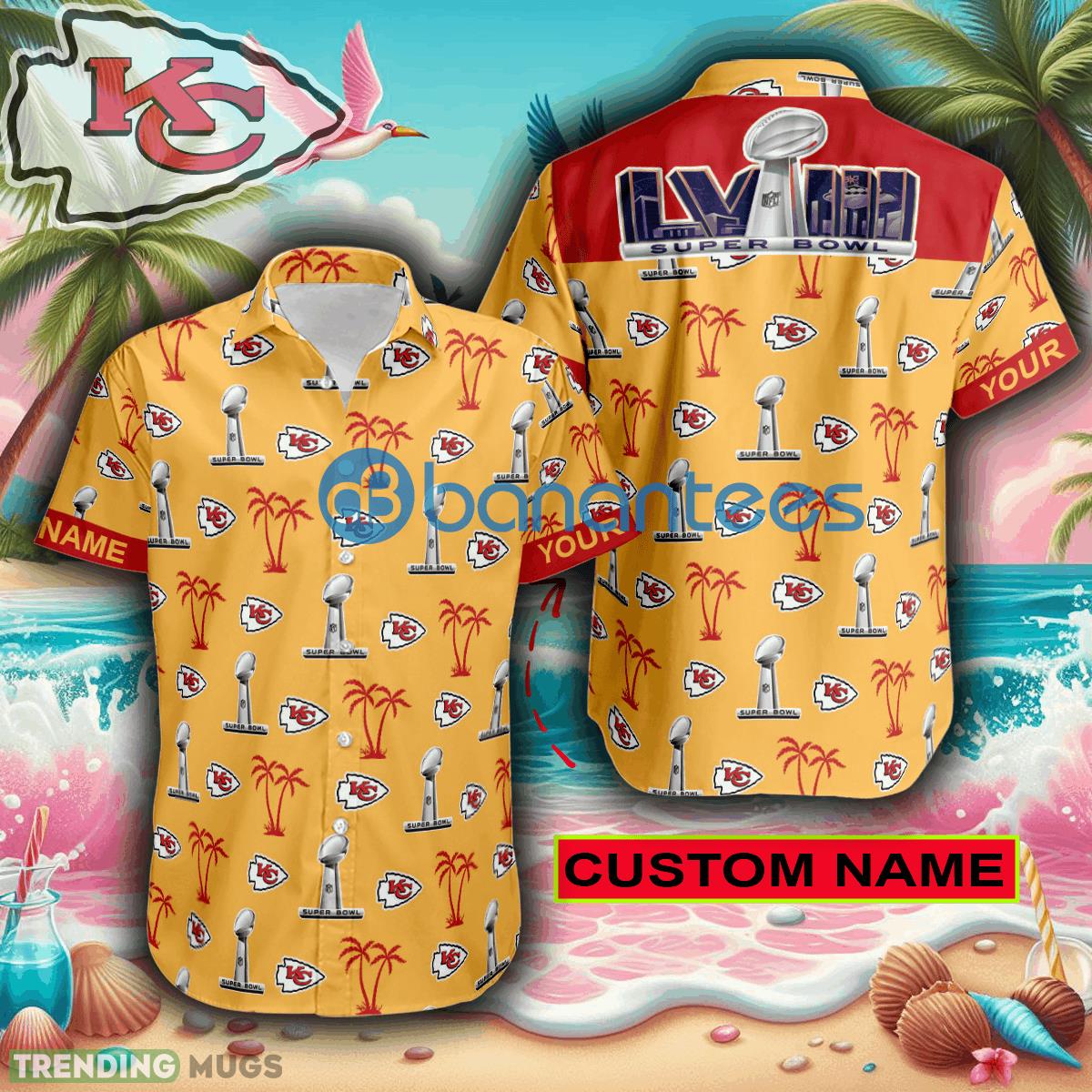 Custom Name Super Bowl LVIII Kansas City Chiefs Yellow Hawaiian Shirt Trends For Men Women Gift - Custom Name Super Bowl LVIII Kansas City Chiefs Yellow Hawaiian Shirt Trends For Men Women Gift Custom Name Super Bowl LVIII Kansas City Chiefs Yellow Hawaiian Shirt Trends For Men Women Gift - Custom Name Super Bowl LVIII Kansas City Chiefs Yellow Hawaiian Shirt Trends For Men Women Gift