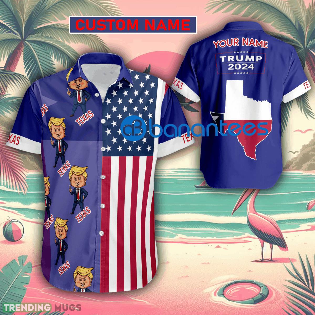 Custom Name Texas Hawaiian Shirt Baby Trump Pointing USA Flag Gift For Fans Trump Votes - Custom Name Texas Hawaiian Shirt Baby Trump Pointing USA Flag Gift For Fans Trump Votes Custom Name Texas Hawaiian Shirt Baby Trump Pointing USA Flag Gift For Fans Trump Votes - Custom Name Texas Hawaiian Shirt Baby Trump Pointing USA Flag Gift For Fans Trump Votes