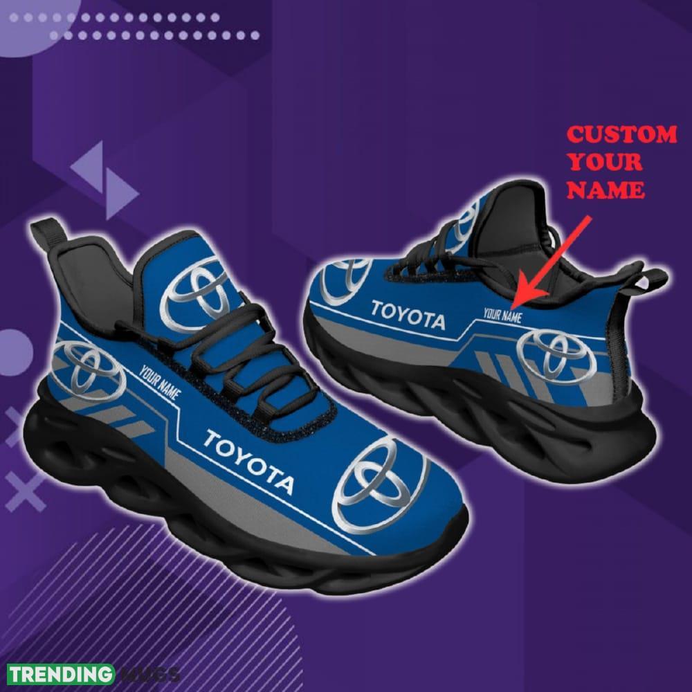 Custom Name Toyota Blue Car Lovers Fans Max Soul Sneakers New Gift Running Shoes Men Women Fans Max Soul Custom Name Toyota Blue Car Lovers Fans Max Soul Sneakers New Gift Running Shoes Men Women Fans Max Soul