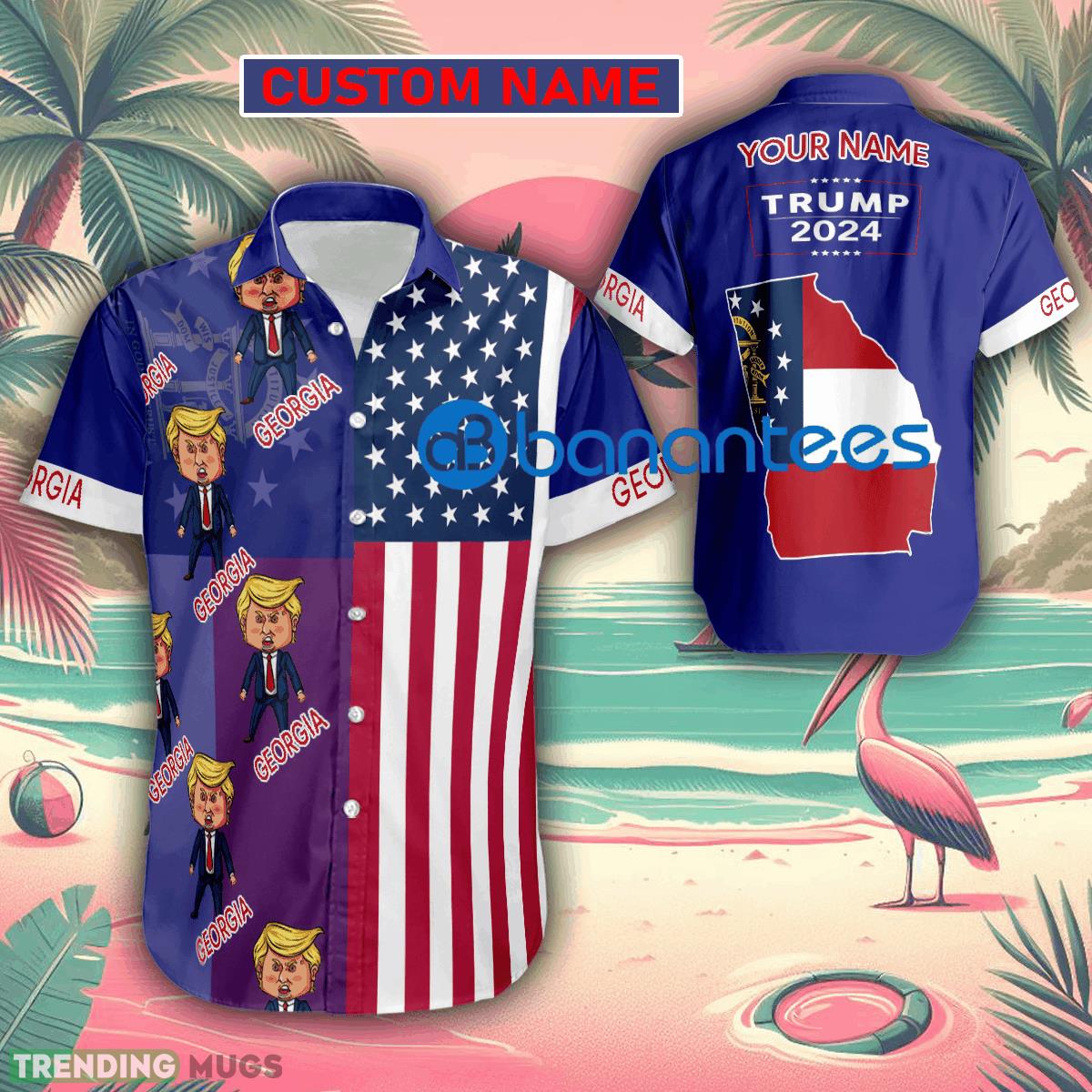 Custom Name Trump Angry Georgia Hawaiian Shirt Baby Trump Pointing USA Flag Gift For Fans Trump Votes - Custom Name Trump Angry Georgia Hawaiian Shirt Baby Trump Pointing USA Flag Gift For Fans Trump Votes Custom Name Trump Angry Georgia Hawaiian Shirt Baby Trump Pointing USA Flag Gift For Fans Trump Votes - Custom Name Trump Angry Georgia Hawaiian Shirt Baby Trump Pointing USA Flag Gift For Fans Trump Votes