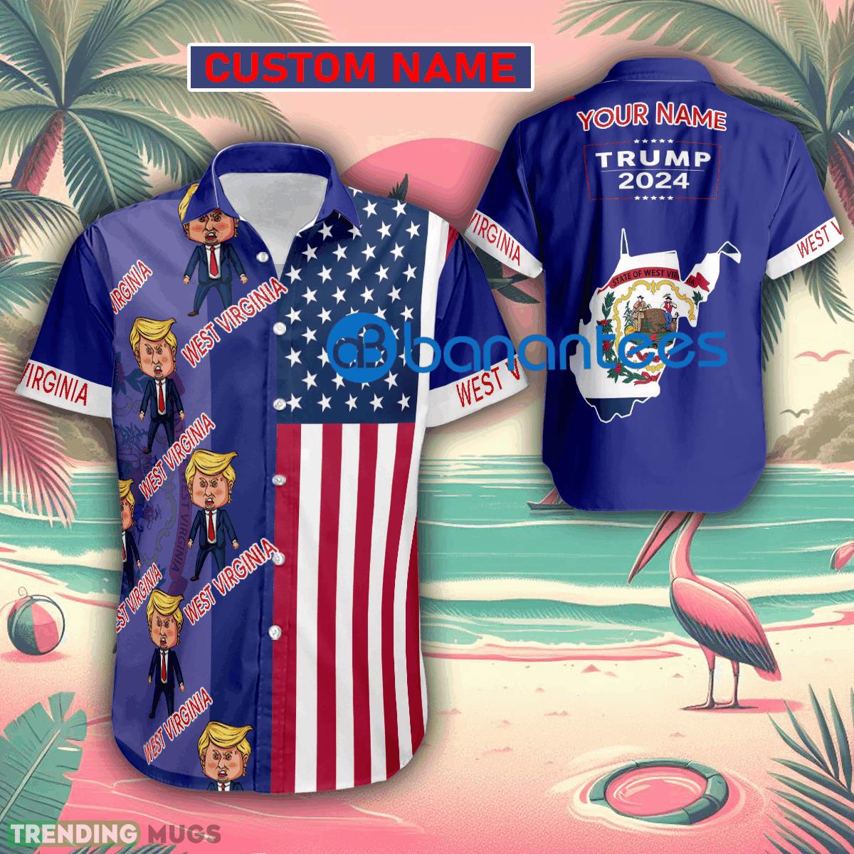 Custom Name Trump Angry West Virginia Hawaiian Shirt Baby Trump Pointing USA Flag Gift For Fans Trump Votes - Custom Name Trump Angry West Virginia Hawaiian Shirt Baby Trump Pointing USA Flag Gift For Fans Trump Votes Custom Name Trump Angry West Virginia Hawaiian Shirt Baby Trump Pointing USA Flag Gift For Fans Trump Votes - Custom Name Trump Angry West Virginia Hawaiian Shirt Baby Trump Pointing USA Flag Gift For Fans Trump Votes