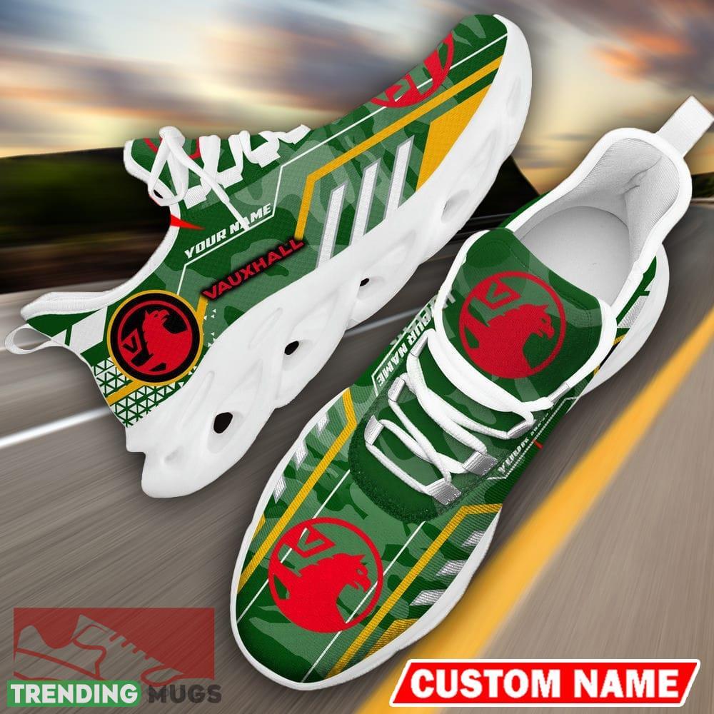 Custom Name Vauxhall Logo Camo Green Max Soul Sneakers Racing Car And Motorcycle Chunky Sneakers - Vauxhall Logo Racing Car Tractor Farmer Max Soul Shoes Personalized Photo 17 Custom Name Vauxhall Logo Camo Green Max Soul Sneakers Racing Car And Motorcycle Chunky Sneakers - Vauxhall Logo Racing Car Tractor Farmer Max Soul Shoes Personalized Photo 17
