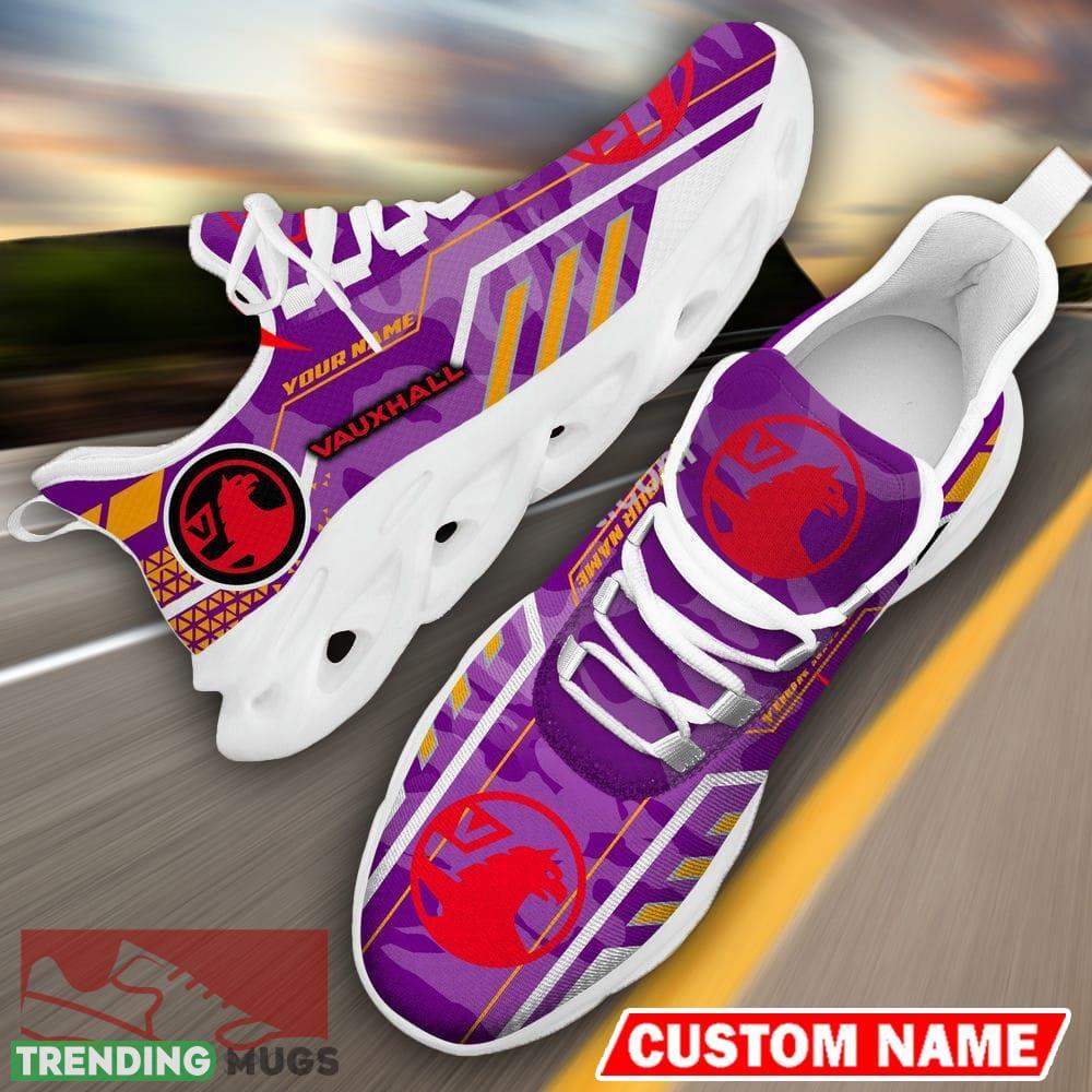 Custom Name Vauxhall Logo Camo Purple Max Soul Sneakers Racing Car And Motorcycle Chunky Sneakers - Vauxhall Logo Racing Car Tractor Farmer Max Soul Shoes Personalized Photo 16 Custom Name Vauxhall Logo Camo Purple Max Soul Sneakers Racing Car And Motorcycle Chunky Sneakers - Vauxhall Logo Racing Car Tractor Farmer Max Soul Shoes Personalized Photo 16