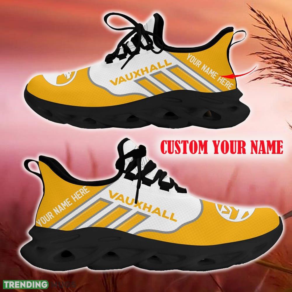 Custom Name Vauxhall Yellow Car Logo Max Soul Sneakers For Fans Team Running Shoes Gift Men And Women Max Soul Custom Name Vauxhall Yellow Car Logo Max Soul Sneakers For Fans Team Running Shoes Gift Men And Women Max Soul