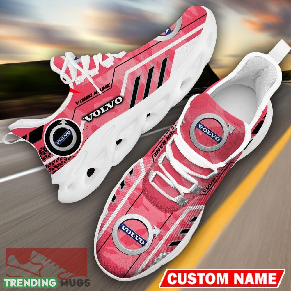 Custom Name Volvo Logo Camo Pink Max Soul Sneakers Racing Car And Motorcycle Chunky Sneakers - Volvo Logo Racing Car Tractor Farmer Max Soul Shoes Personalized Photo 15 Custom Name Volvo Logo Camo Pink Max Soul Sneakers Racing Car And Motorcycle Chunky Sneakers - Volvo Logo Racing Car Tractor Farmer Max Soul Shoes Personalized Photo 15