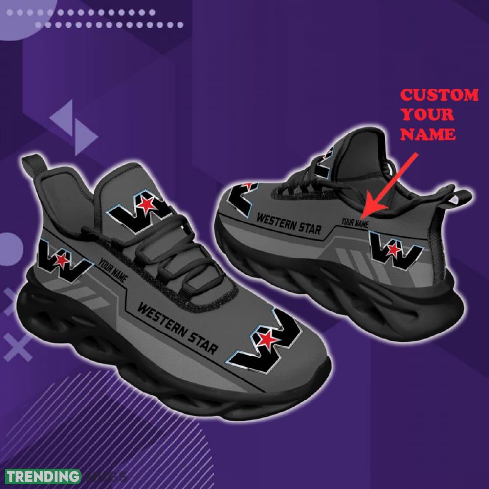 Custom Name Western Star Car Lovers Fans Max Soul Sneakers New Gift Running Shoes Men Women Fans Max Soul Custom Name Western Star Car Lovers Fans Max Soul Sneakers New Gift Running Shoes Men Women Fans Max Soul