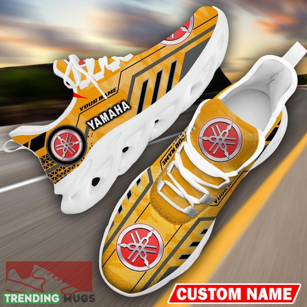 Custom Name Yamaha Logo Camo Yellow Max Soul Sneakers Racing Car And Motorcycle Chunky Sneakers - Yamaha Logo Racing Car Tractor Farmer Max Soul Shoes Personalized Photo 12 Custom Name Yamaha Logo Camo Yellow Max Soul Sneakers Racing Car And Motorcycle Chunky Sneakers - Yamaha Logo Racing Car Tractor Farmer Max Soul Shoes Personalized Photo 12
