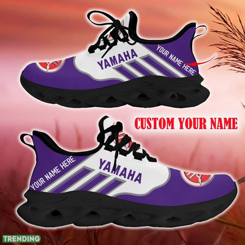 Custom Name Yamaha Purple Car Logo Max Soul Sneakers For Fans Team Running Shoes Gift Men And Women - Yamaha Max Soul Shoes New Car_10 Custom Name Yamaha Purple Car Logo Max Soul Sneakers For Fans Team Running Shoes Gift Men And Women - Yamaha Max Soul Shoes New Car_10