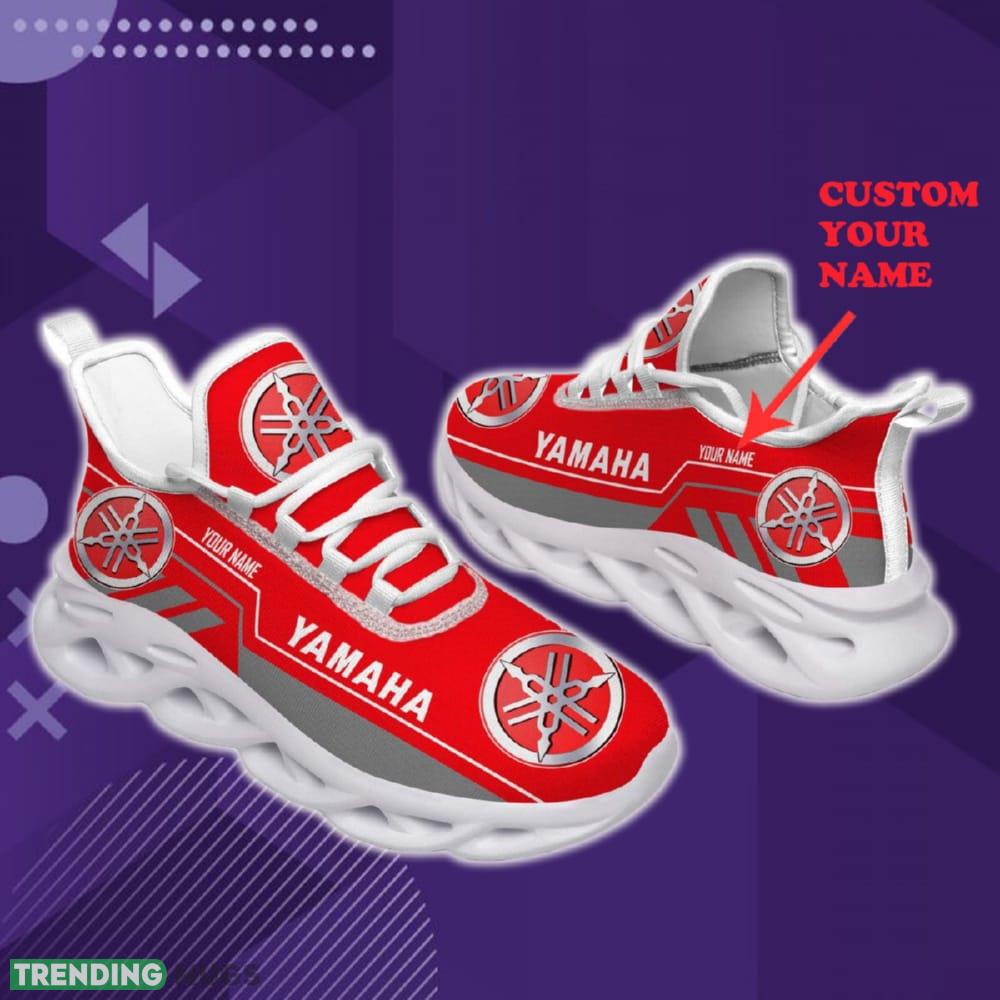 Custom Name Yamaha Red Car Lovers Fans Max Soul Sneakers New Gift Running Shoes Men Women Fans - Yamaha Red Chunky Shoes Car Personlized Photo 1 Custom Name Yamaha Red Car Lovers Fans Max Soul Sneakers New Gift Running Shoes Men Women Fans - Yamaha Red Chunky Shoes Car Personlized Photo 1