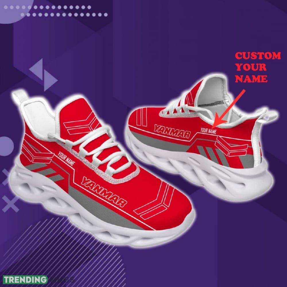 Custom Name Yanmar Car Lovers Fans Max Soul Sneakers New Gift Running Shoes Men Women Fans - Yanmar Chunky Shoes Car Personlized Photo 1 Custom Name Yanmar Car Lovers Fans Max Soul Sneakers New Gift Running Shoes Men Women Fans - Yanmar Chunky Shoes Car Personlized Photo 1