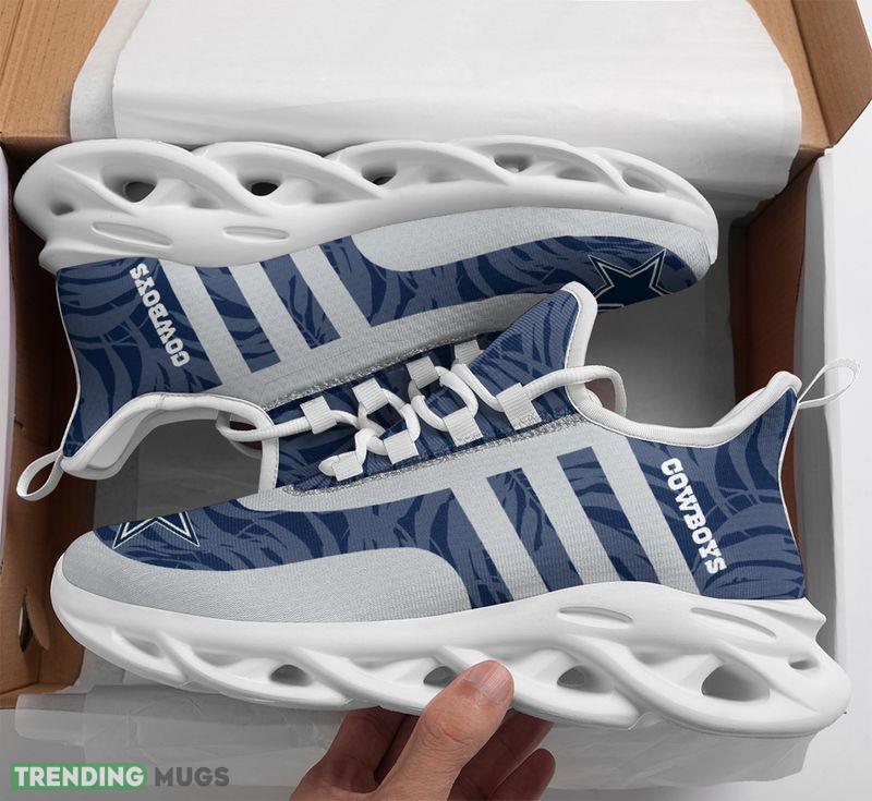 Dallas Cowboys Leaf and Stripe Pattern Men's and Women's Max Soul Shoes Detail Sport Sneakers - Dallas Cowboys Leaf and Stripe Pattern Men's and Women's Max Soul Shoes_1 Dallas Cowboys Leaf and Stripe Pattern Men's and Women's Max Soul Shoes Detail Sport Sneakers - Dallas Cowboys Leaf and Stripe Pattern Men's and Women's Max Soul Shoes_1